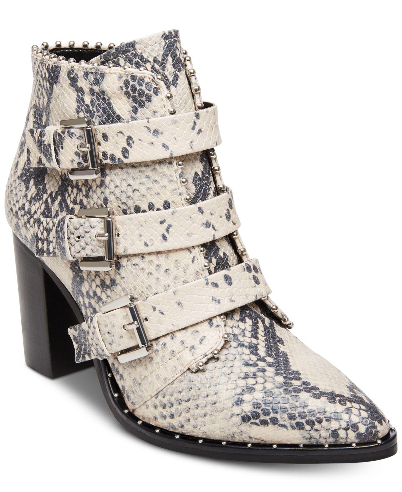 women's humble studded booties