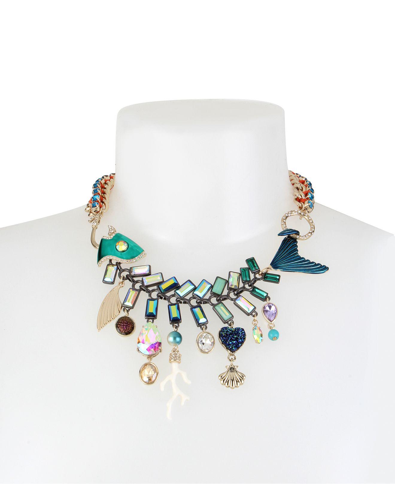 Betsey Johnson Fish Necklace Sale, 59 