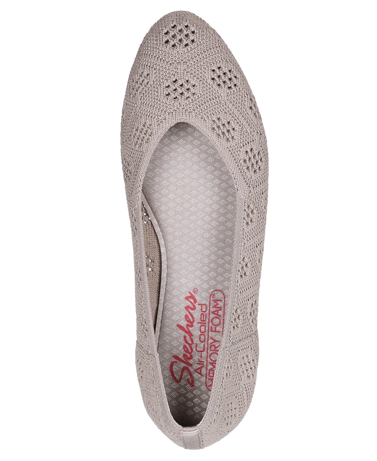 Skechers Cleo 2.0 Slip-on Casual Ballet Flats From Finish Line in Gray |  Lyst