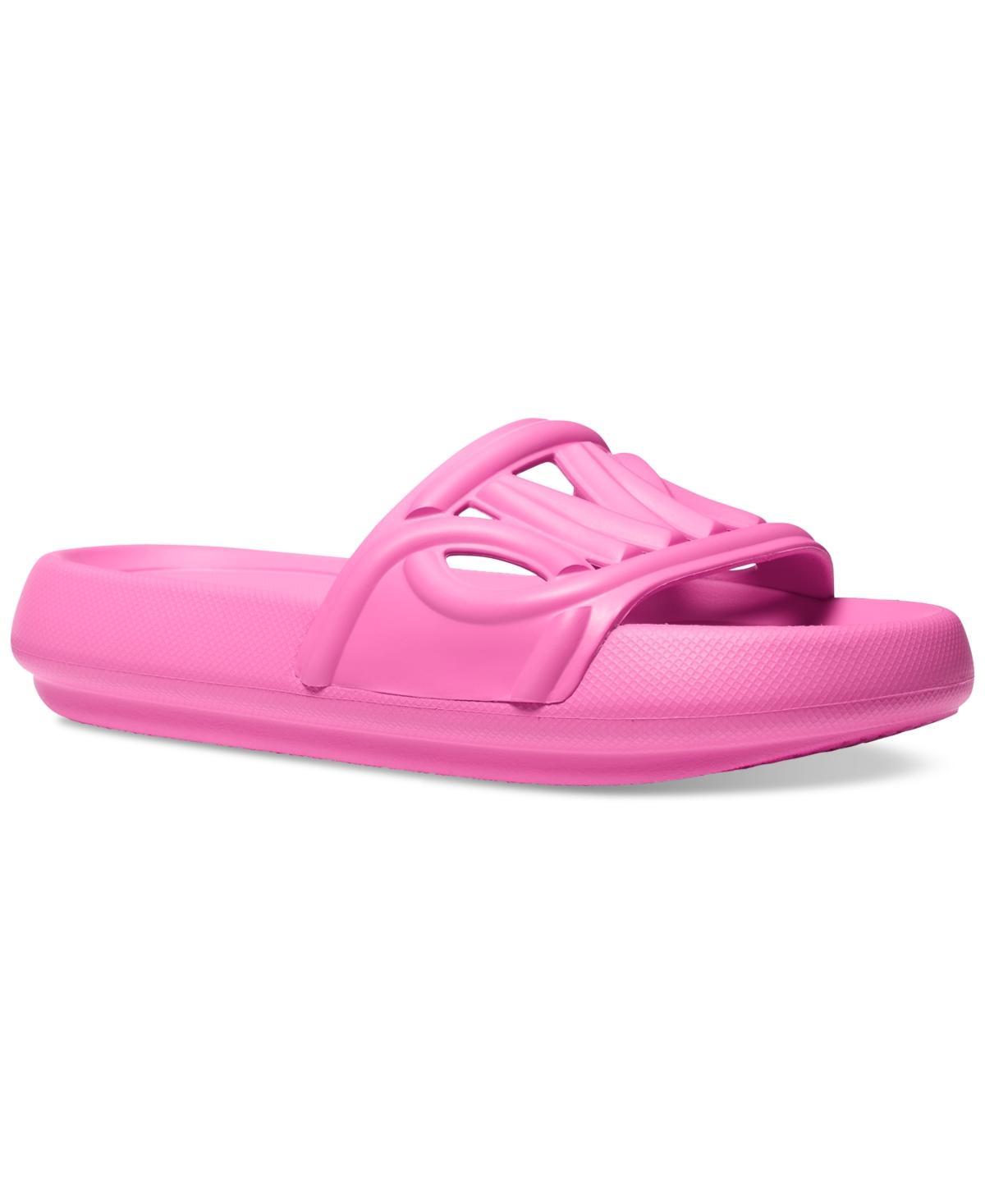 Michael Kors Michael Mmk Splash Slide Sandals in Pink Lyst