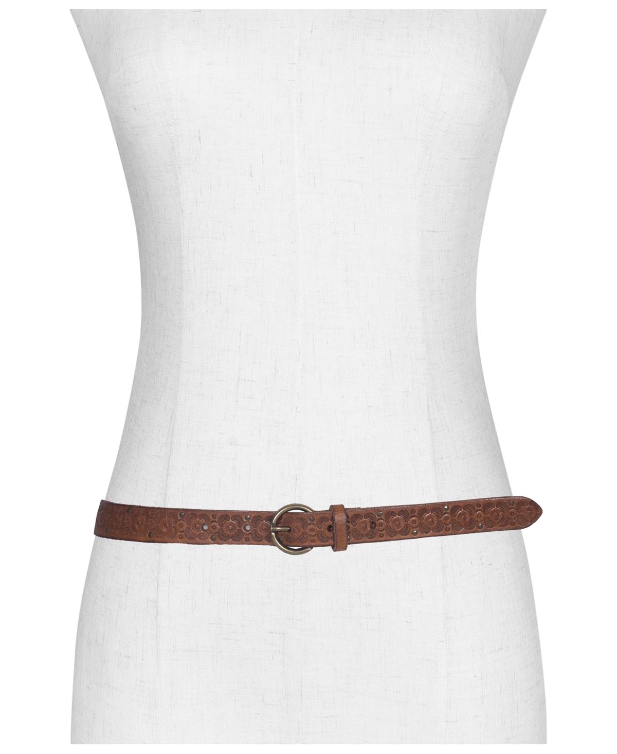 Frye 20mm Tooling Stud Belt in Brown | Lyst