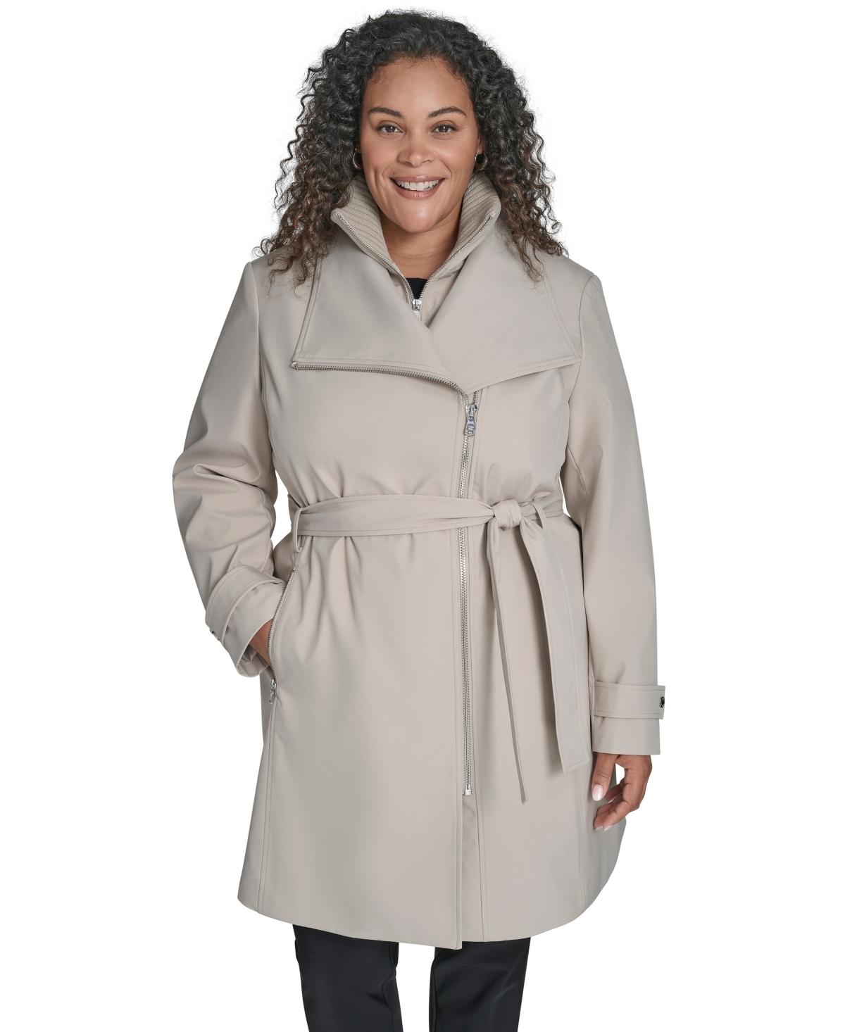 Plus Size Macys Wrap Coat Calvin Klein Raincoat Macys Shop