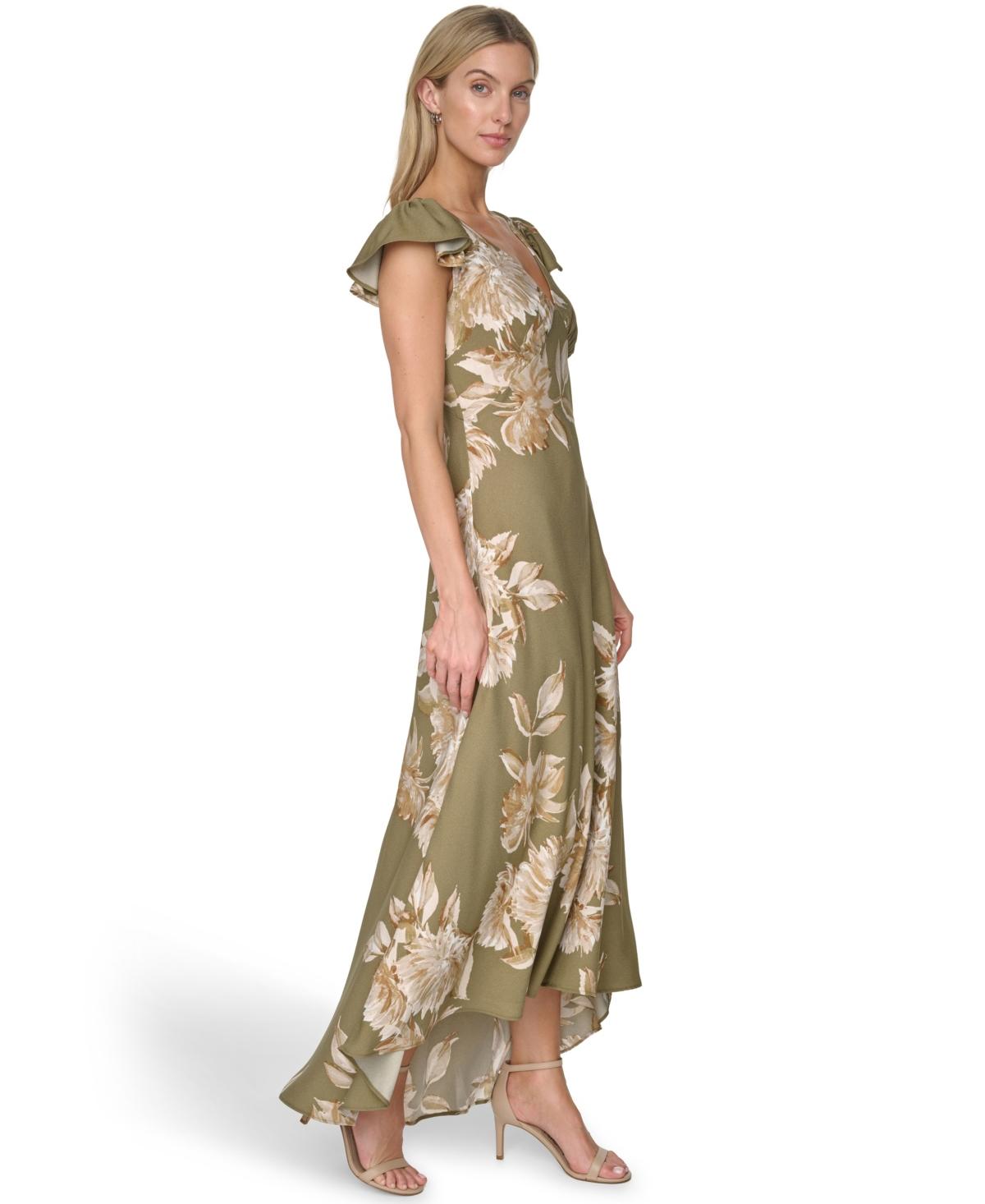 long cowgirl dresses GORGLITTER Women's Western Country 3/4 Sleeve Maxi Outfit QI normally wear size Grey Suit Suit What SIZE:5XL 15off