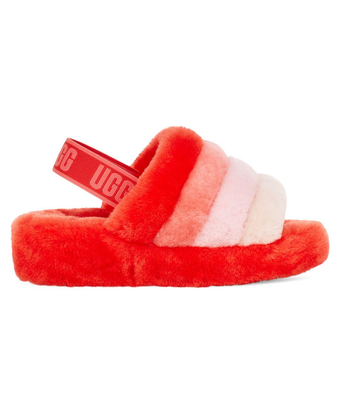 macys ugg slides