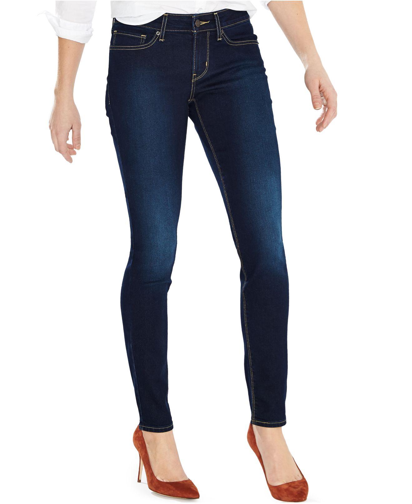 levi's 711 skinny jeans long