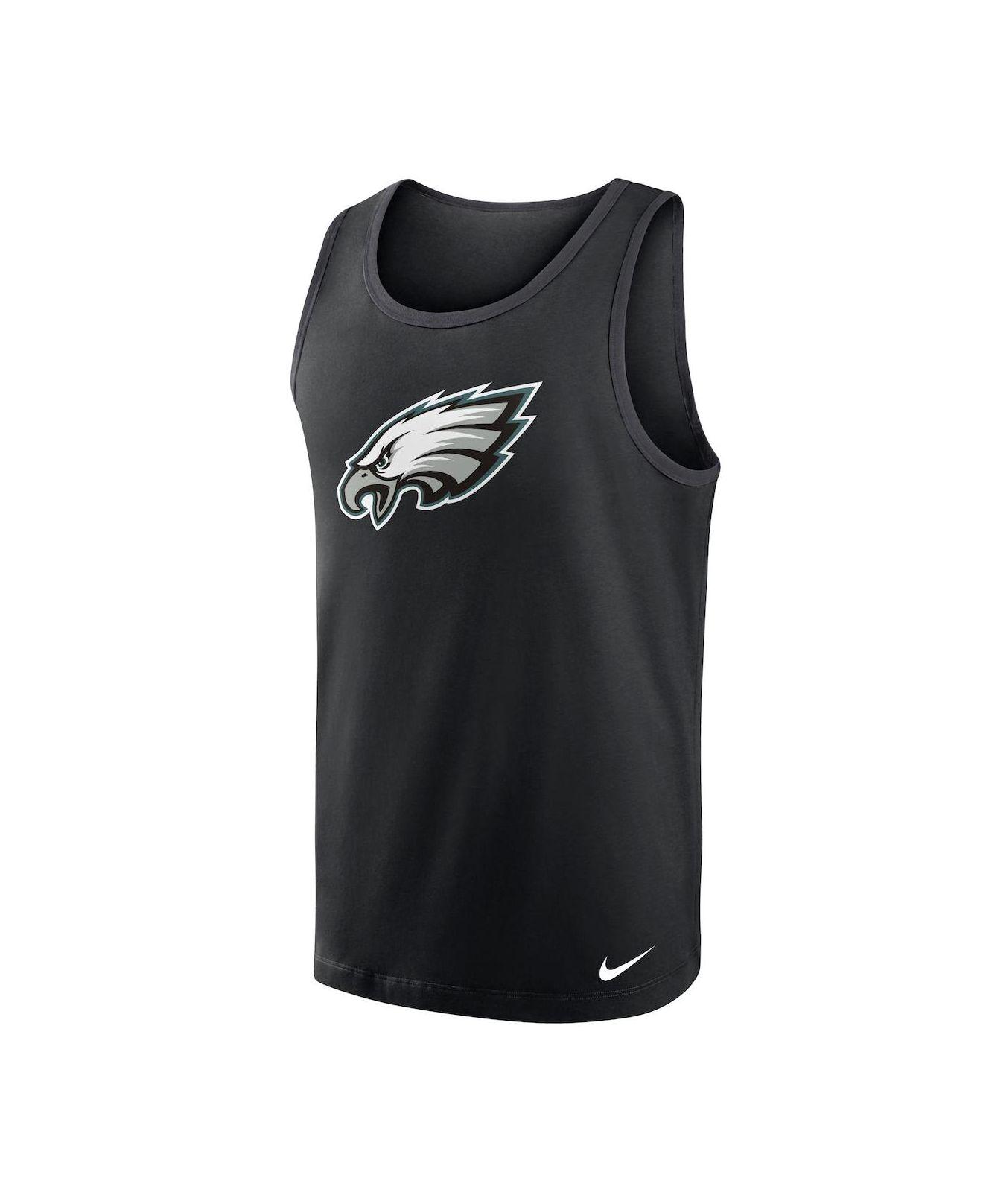 Men's Nike Heather Black Philadelphia Eagles Team Tri-Blend T-Shirt