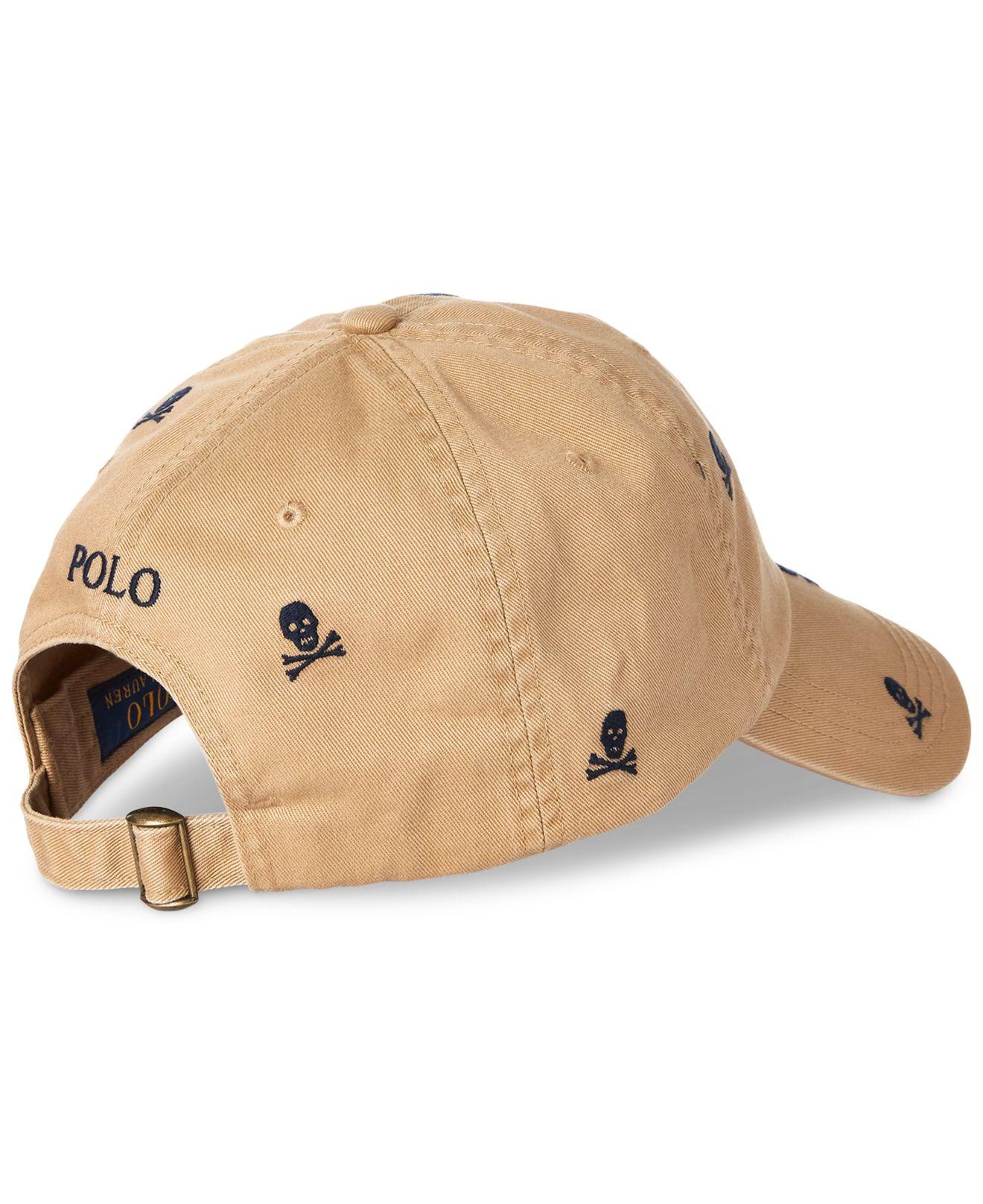 polo skull and crossbones hat