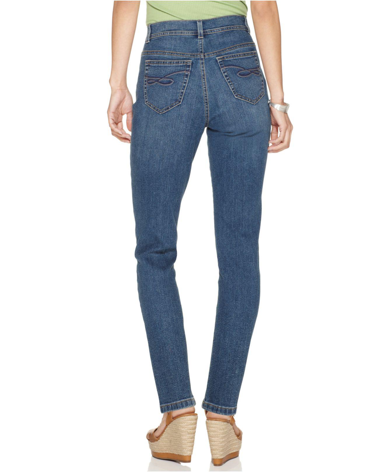 style & co denim slim leg