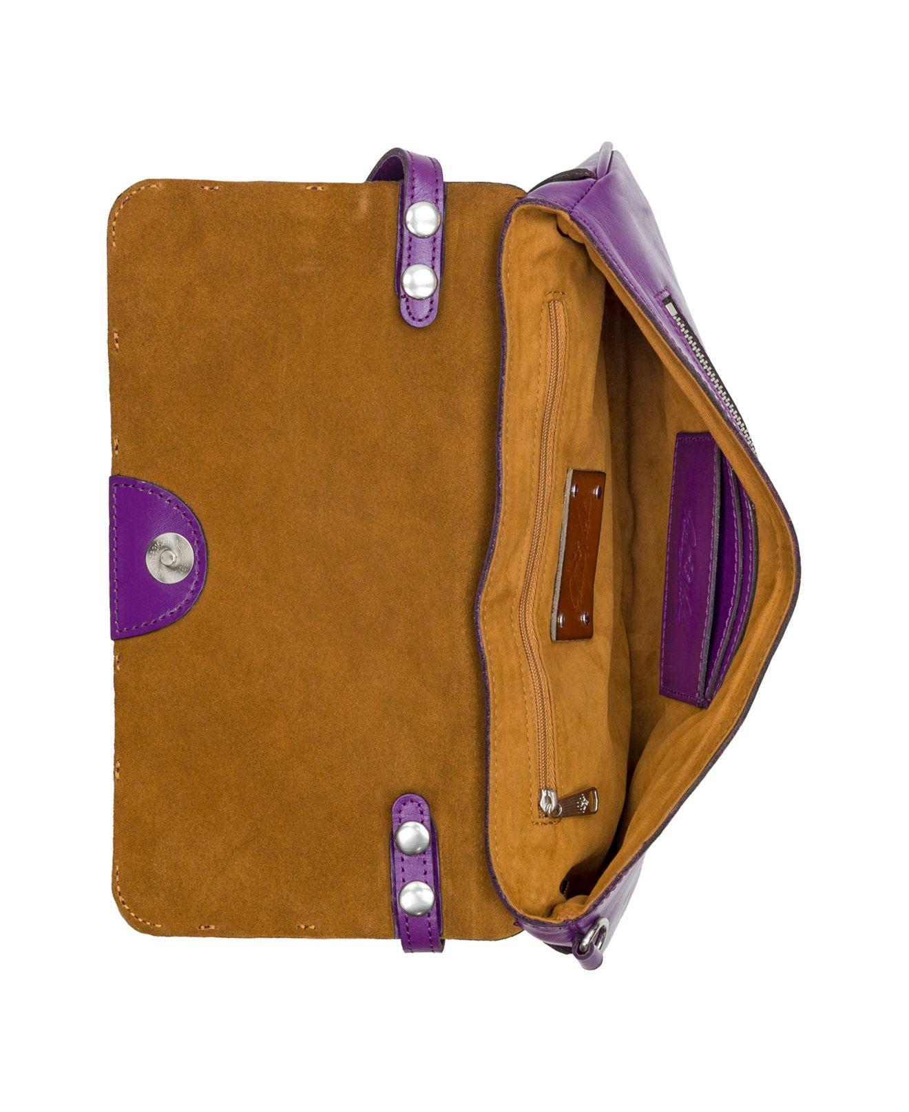 Patricia Nash Baku Medium Clutch Crossbody Bag in Purple | Lyst