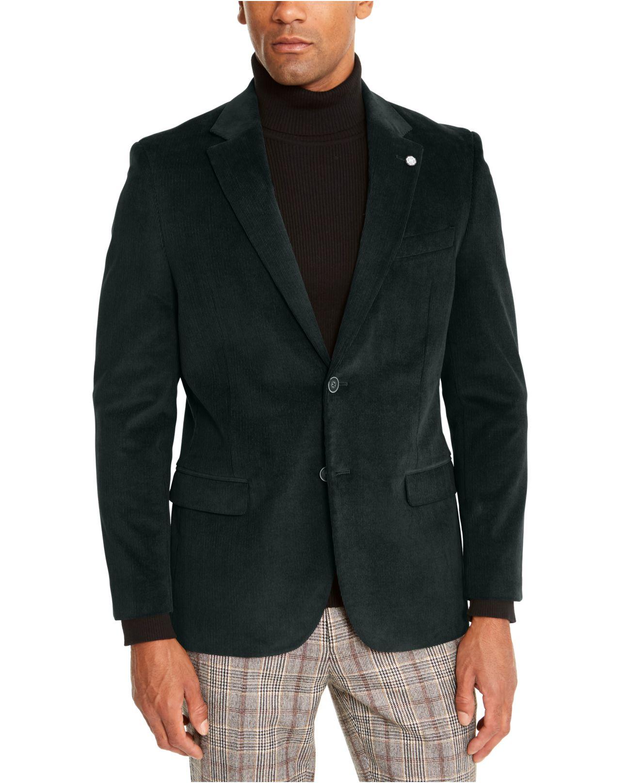 Nautica Modern-fit Active Stretch Corduroy Sport Coat in Navy (Blue) for Men - Lyst