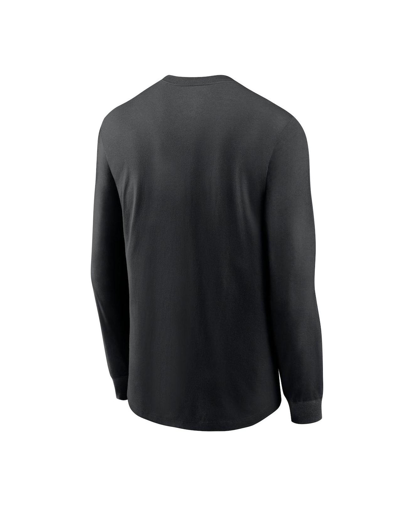 Nike 49ers white logo black long sleeve