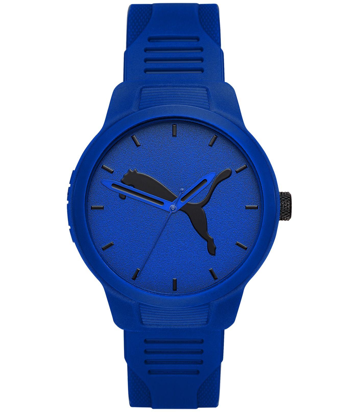 blue puma watch