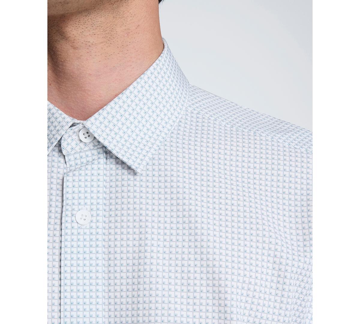 green emerald velvet dress Kenneth Cole Men’s Solid Slim-Fit Performance Shirt - White main image 1