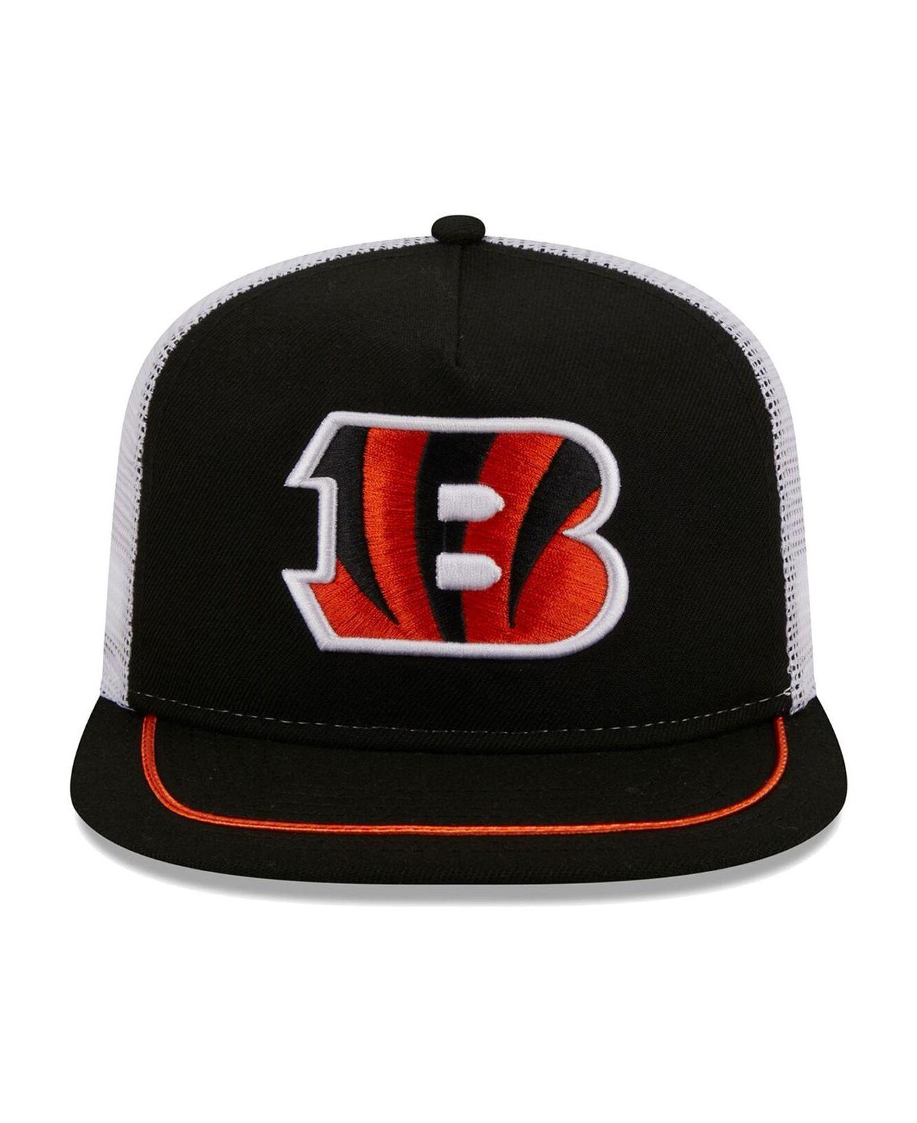 Men's New Era Tan Cincinnati Bengals Golfer Snapback Hat