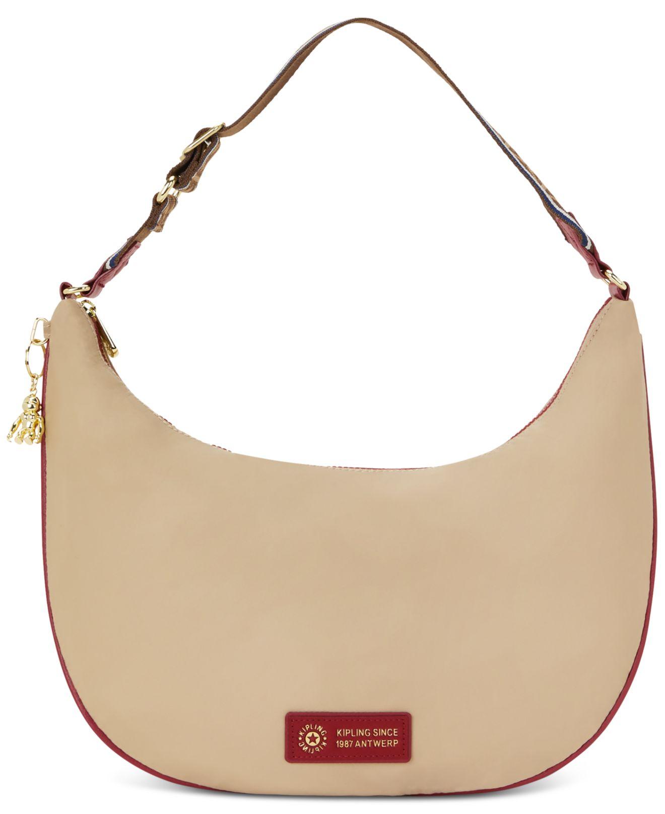 Kipling Hania Nylon Shoulder Bag in Natural Lyst