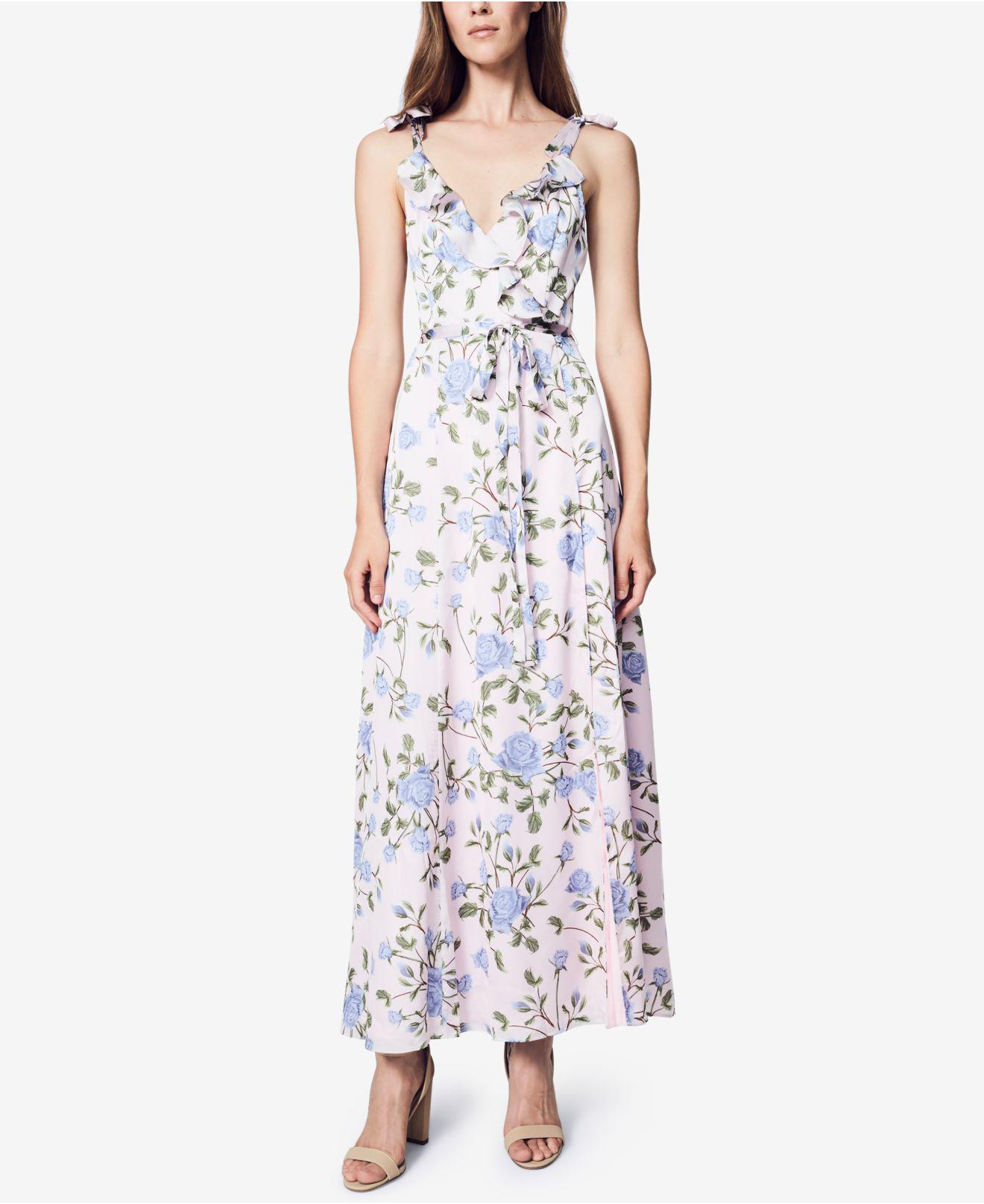 fame and partners floral maxi dress