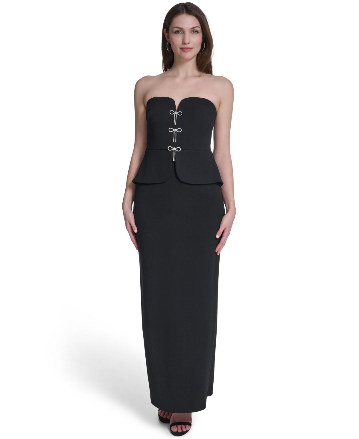 Designer Black Strapless Peplum Dresses for Women - Up to 79% off | Lyst Designer Black Strapless Peplum Dresses for Women - Up to 79% off | Lyst