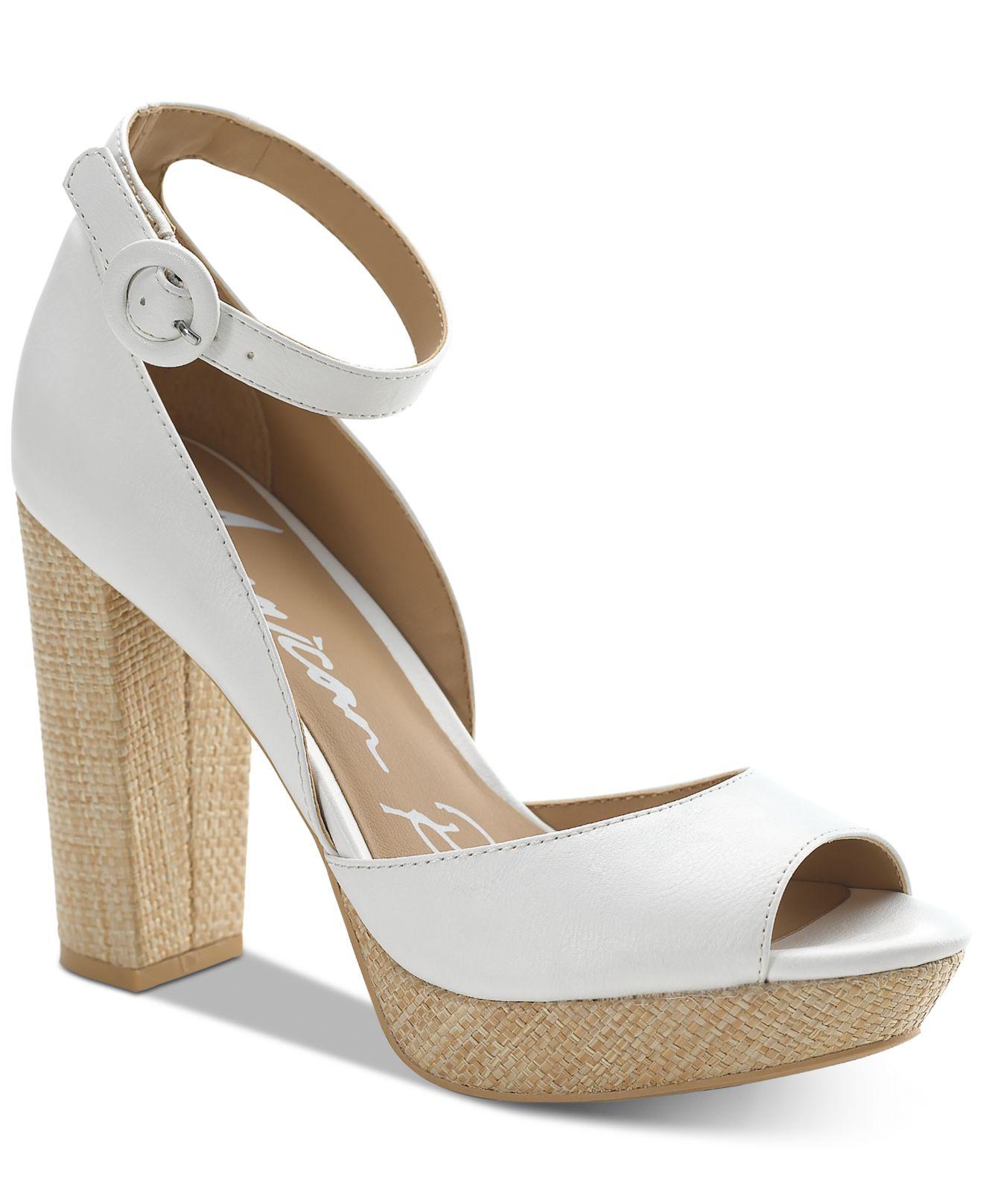 macys block heel