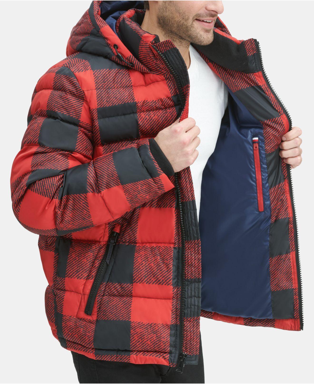 tommy quilted puffer jacket