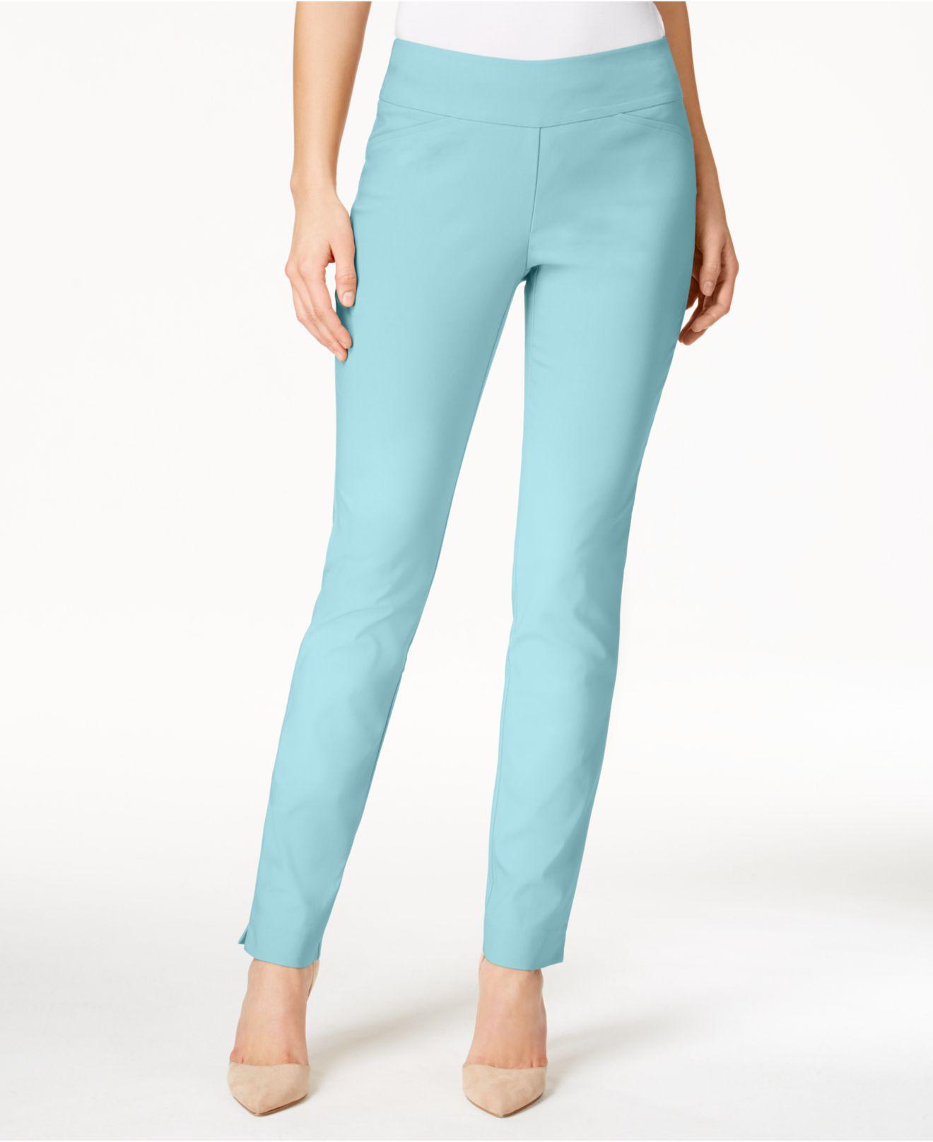 charter club cambridge slim pants petite