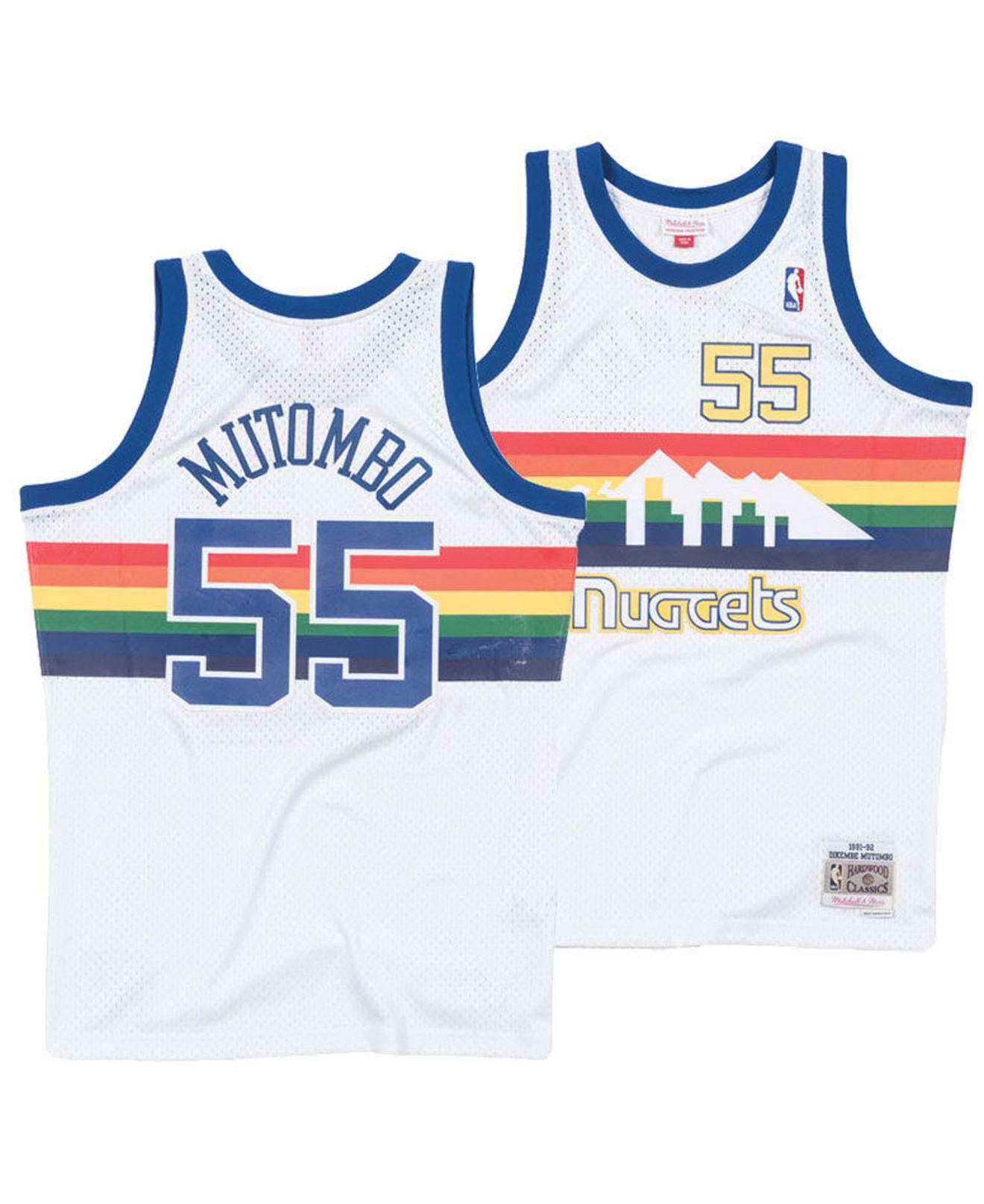 nuggets vintage jersey