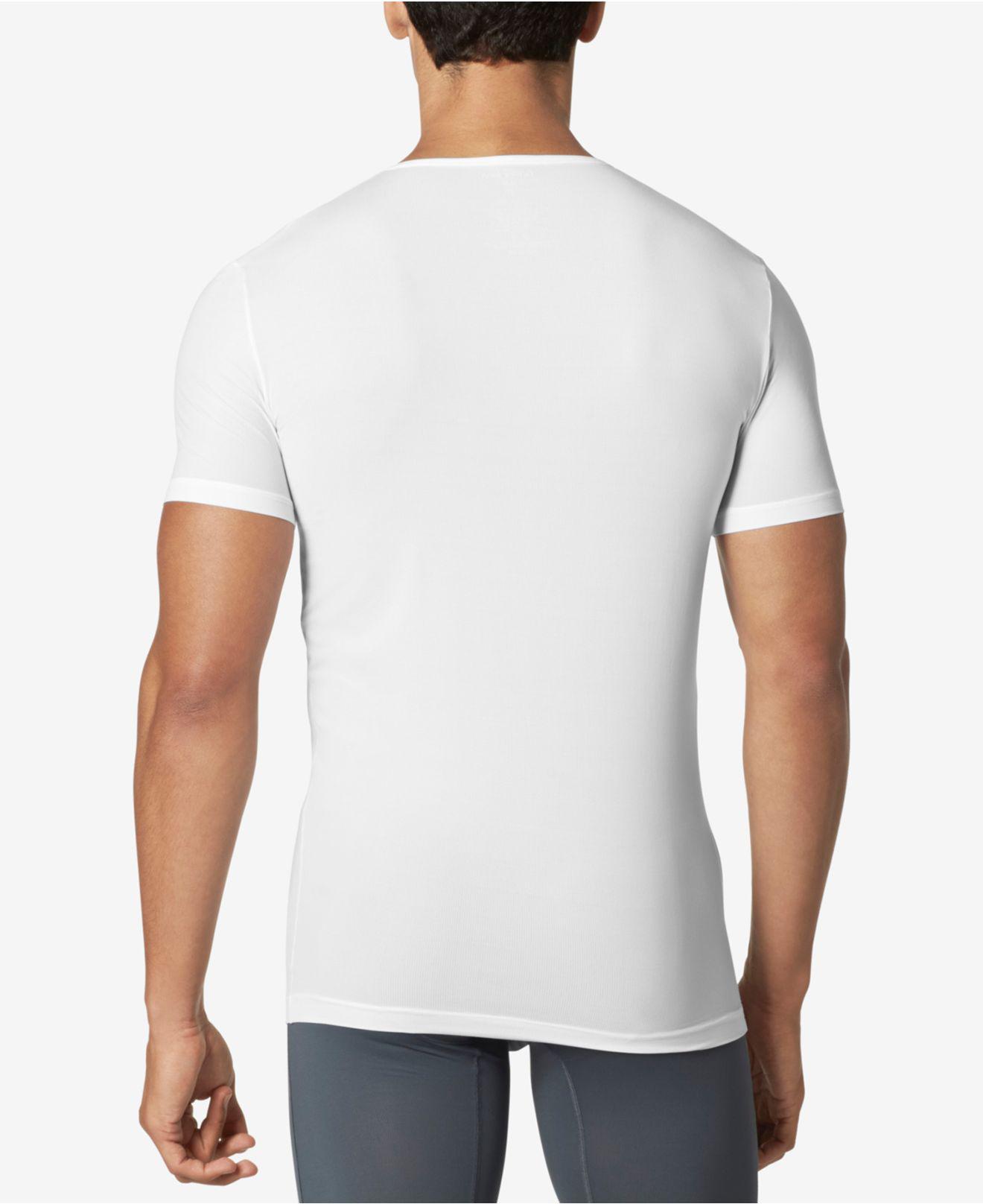 Tommy John Synthetic Air Crew Neck Stay-tucked Undershirt in White for ...