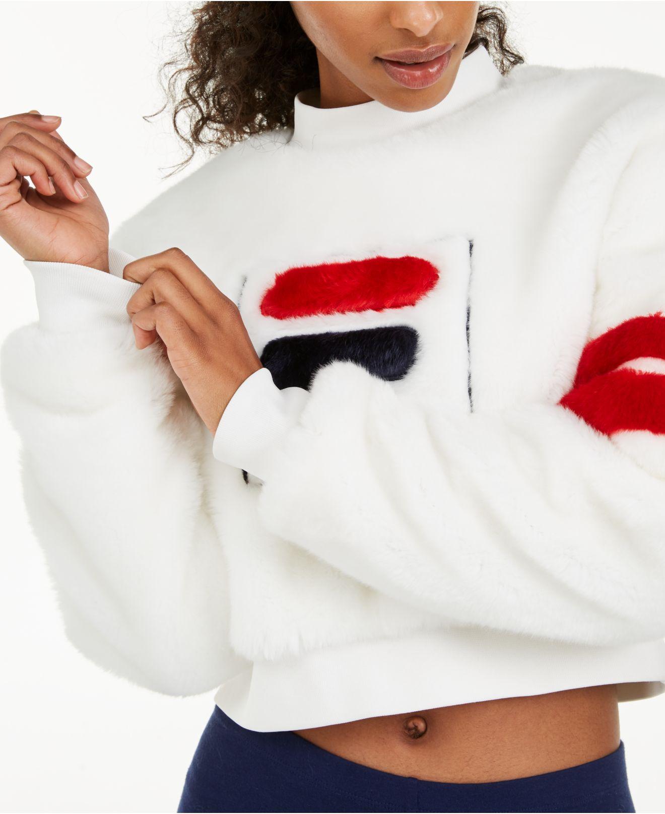 fila cropped sweater
