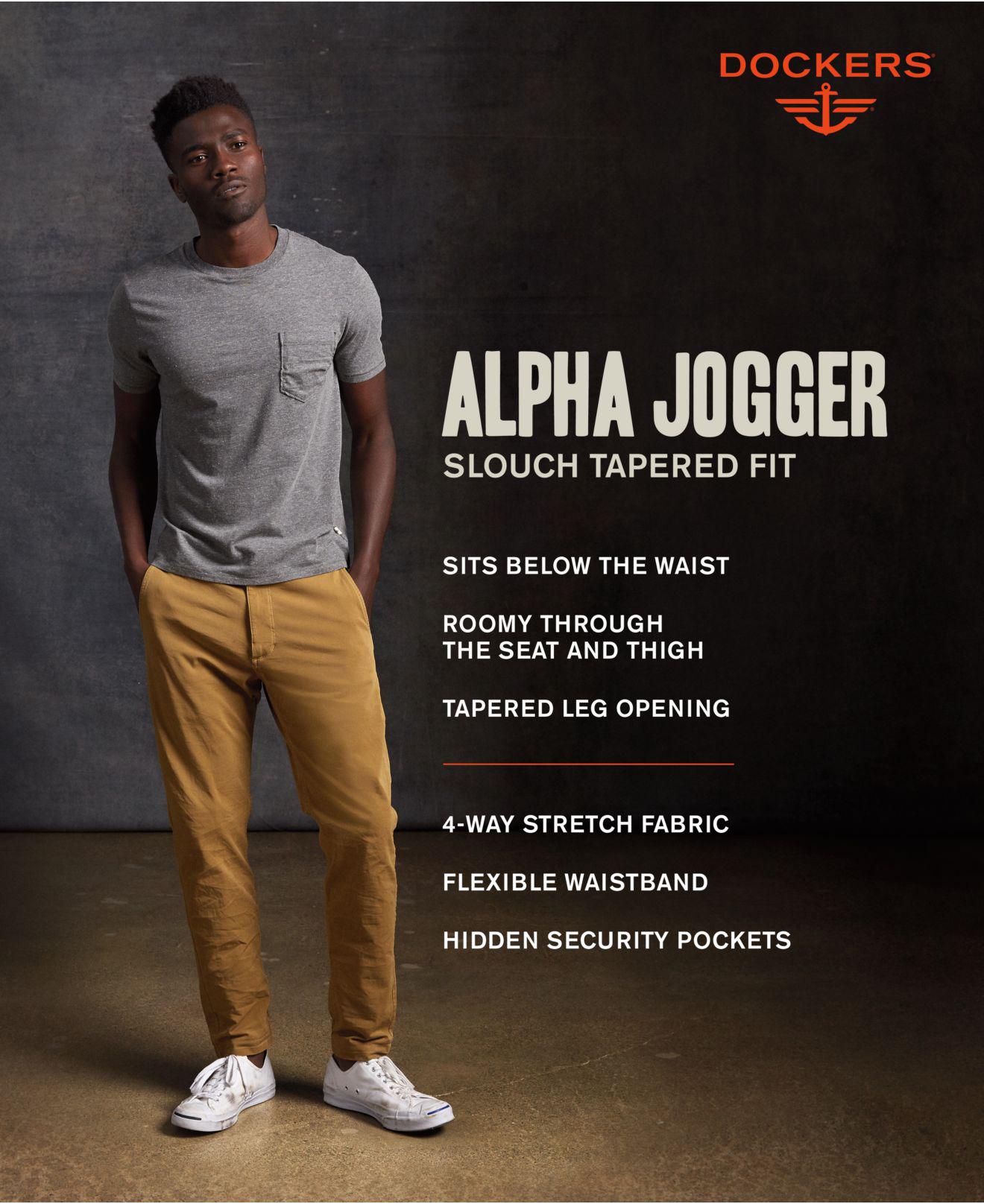 dockers men's alpha jogger pant