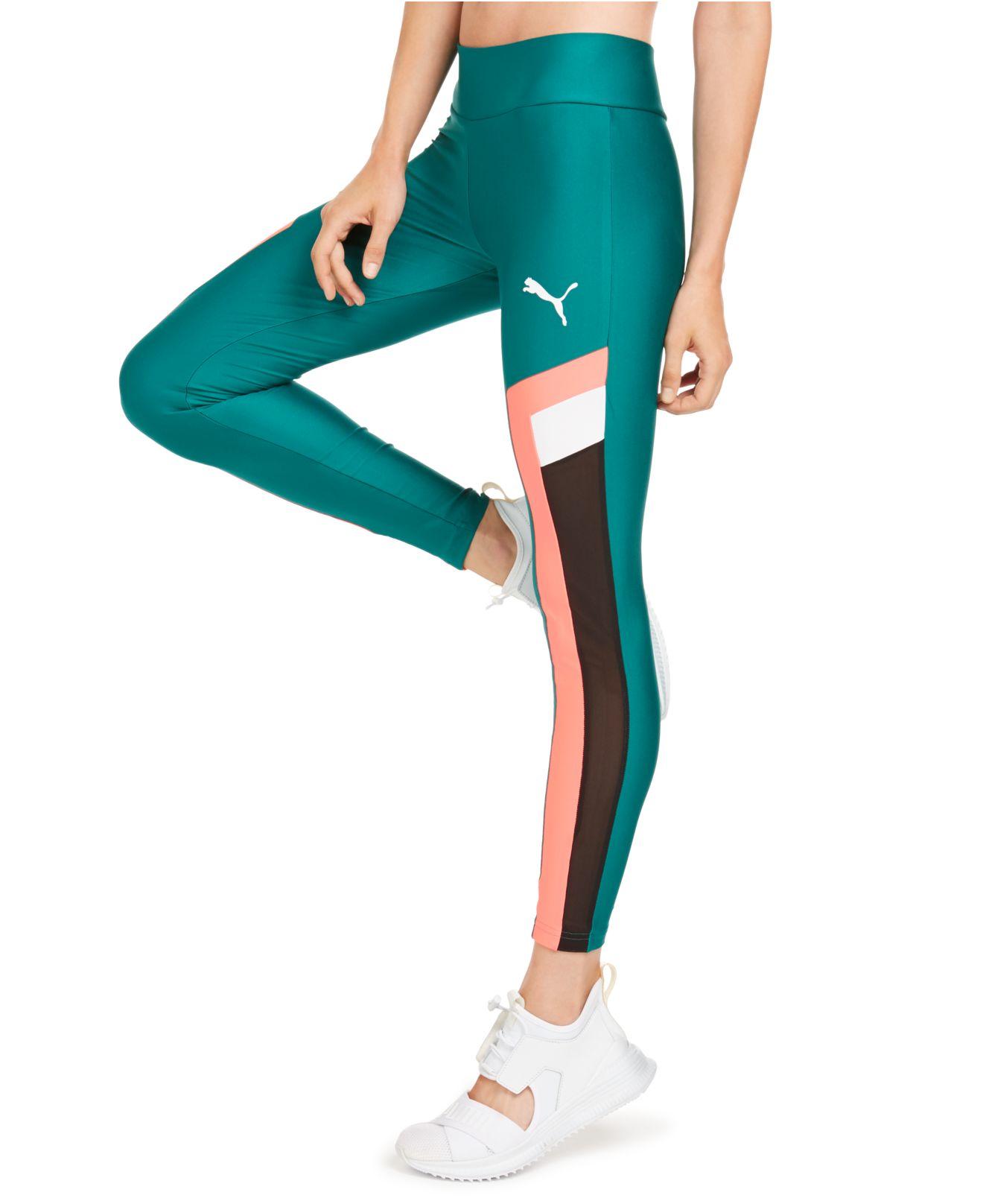 puma green leggings