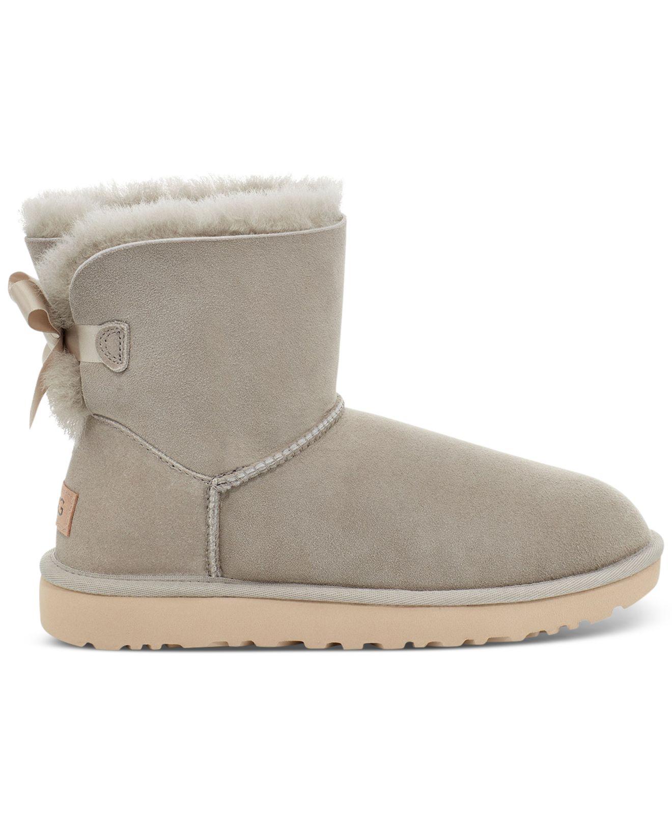 mini uggs light beige