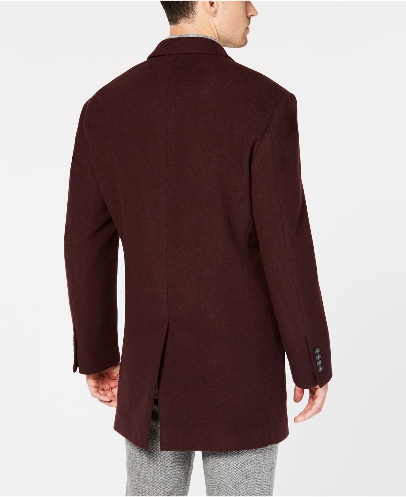 calvin klein x fit overcoat