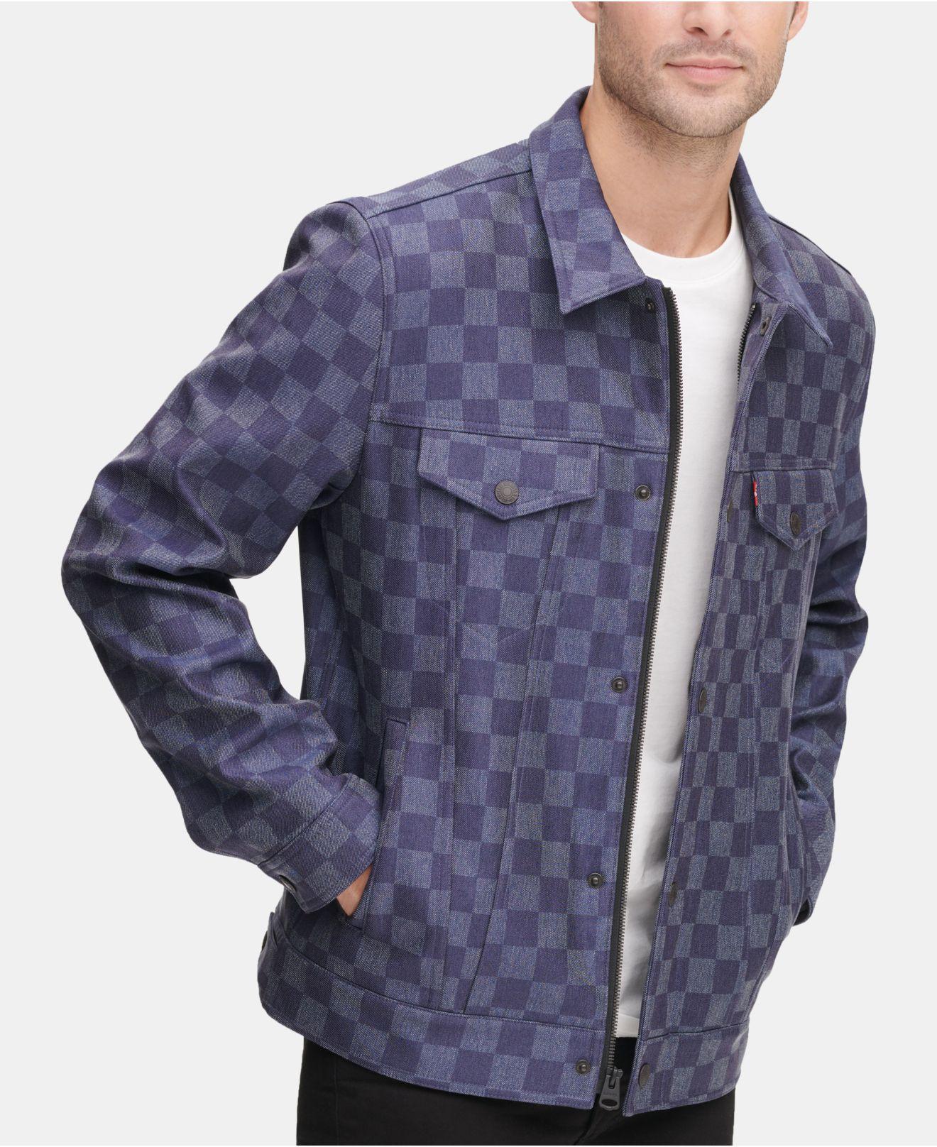 levi checkered jacket