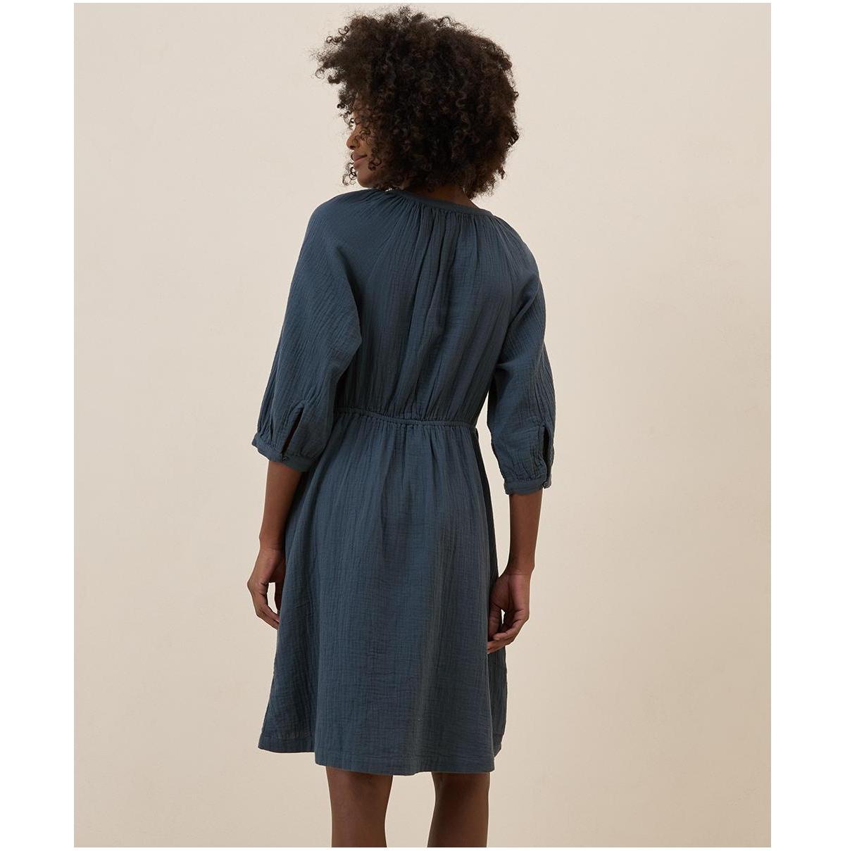 light blue winter formal dresses Blue Bird Peasant Midi Dress: Shop Elegant Floral Dresses main image 0