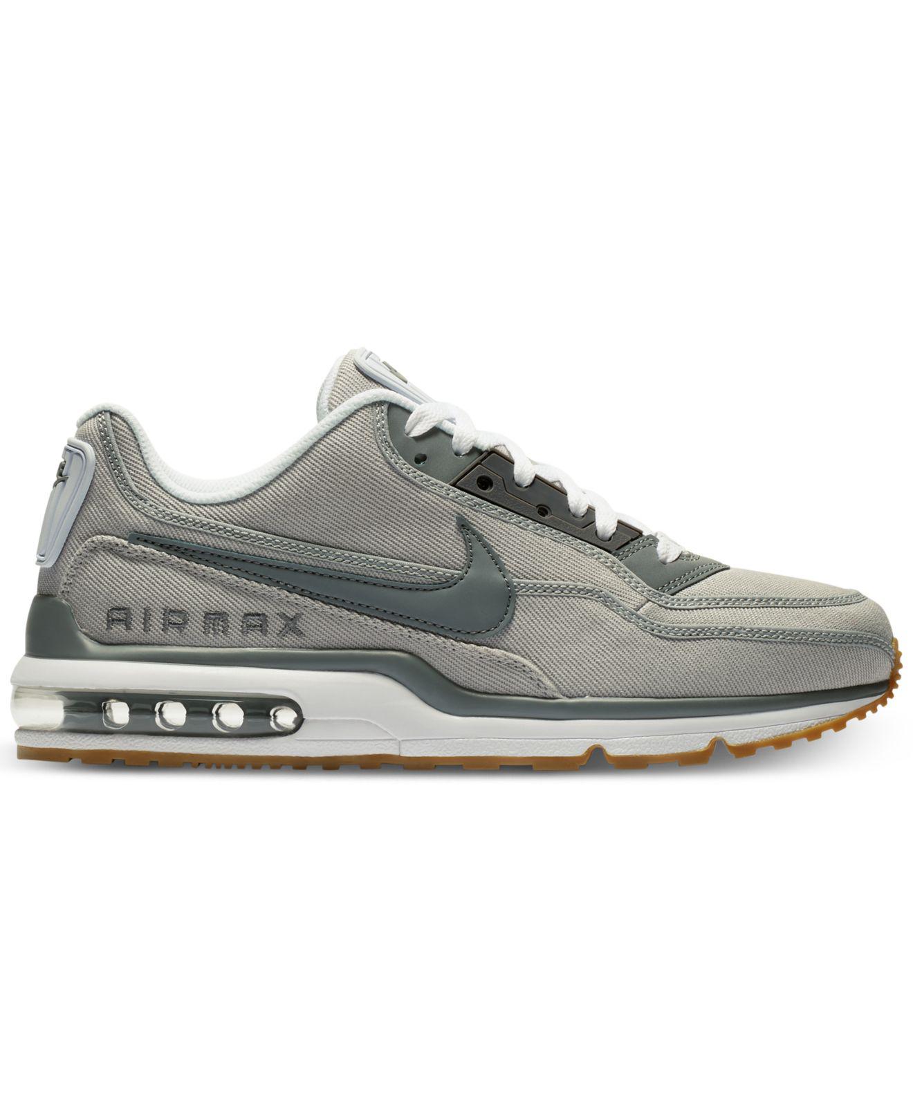 Nike Leather Men's Air Max Ltd 3 Txt Running Sneakers From Finish Line in  Gray for Men - Lyst