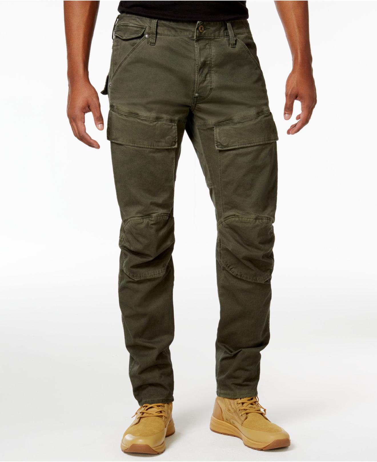 G-Star RAW Cotton Men's 5620 Air Defense 3d Slim-fit Cargo Pants in ...