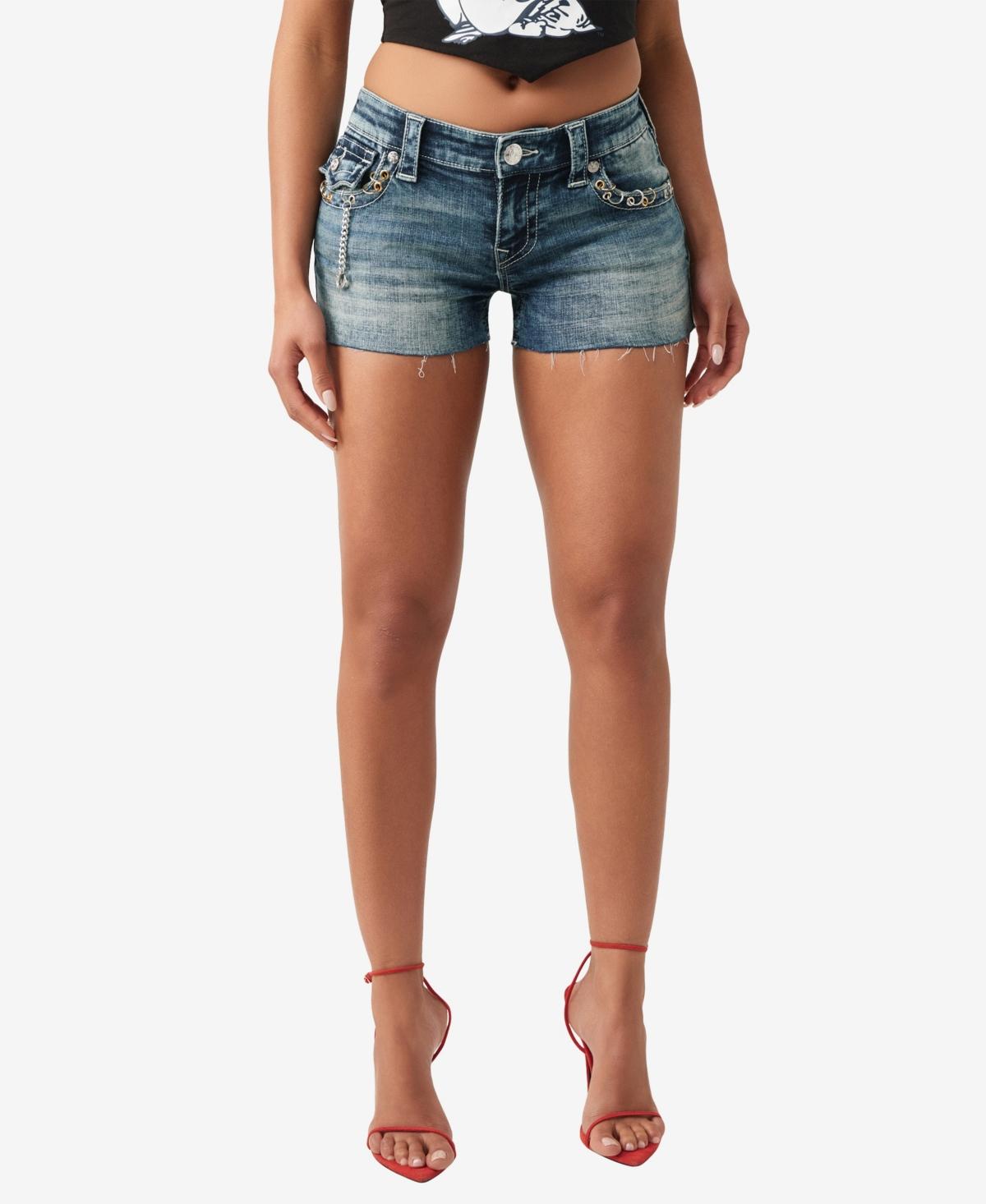 TRUE RELIGION Mini shorts for Women | Online Sale up to 75% off | Lyst