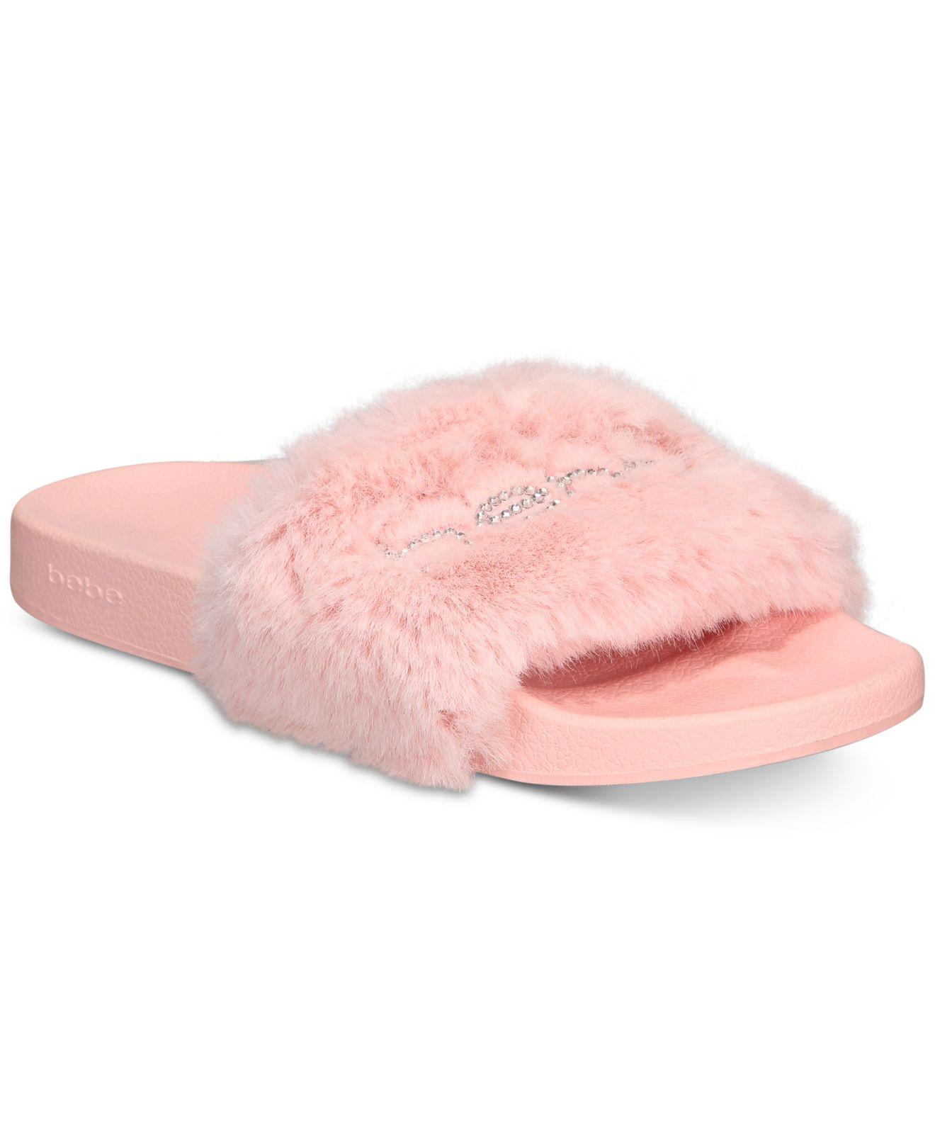 bebe slides pink