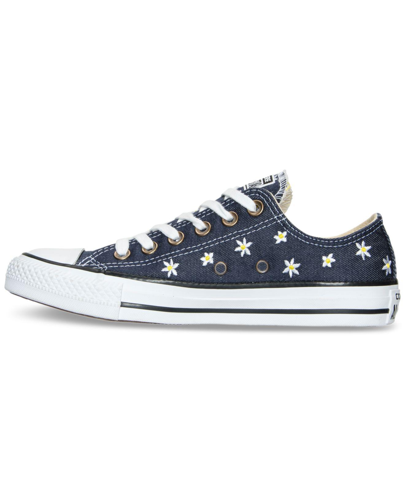 denim daisy converse