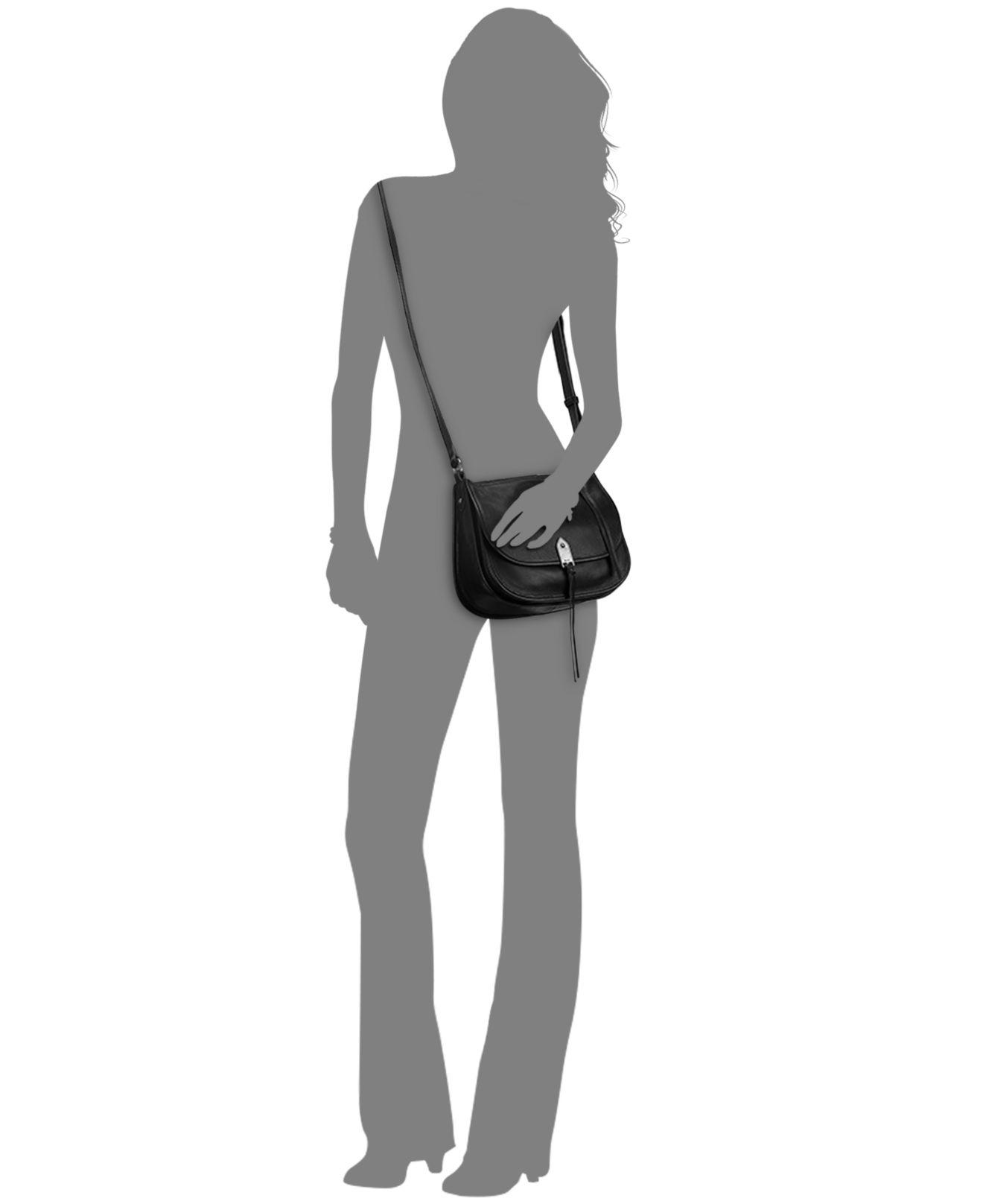 The Sak Playa Leather Saddle Bag in Black Lyst
