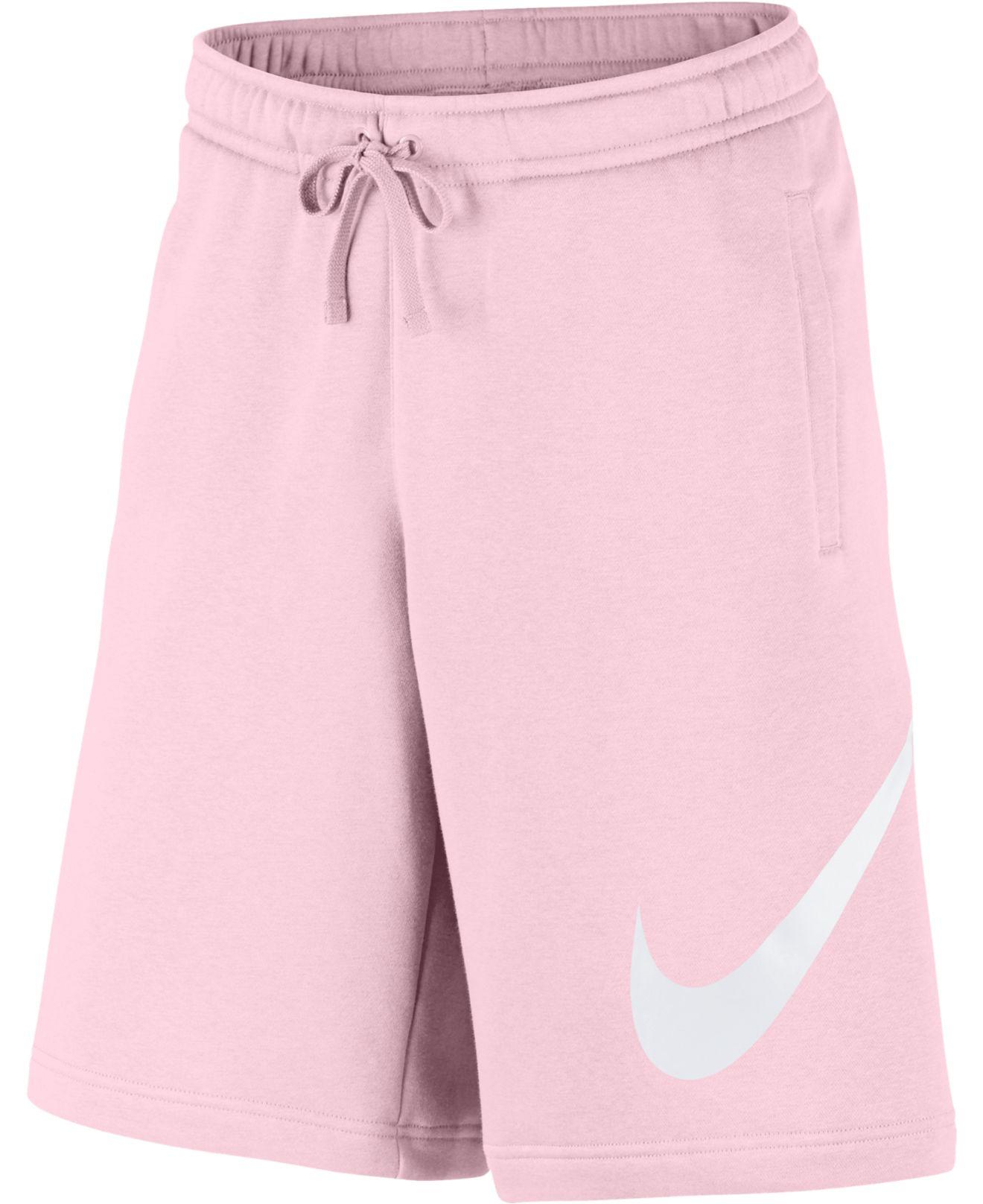 Nike Sportswear Club Fleece Sweatshorts in Pink for Men | Lyst