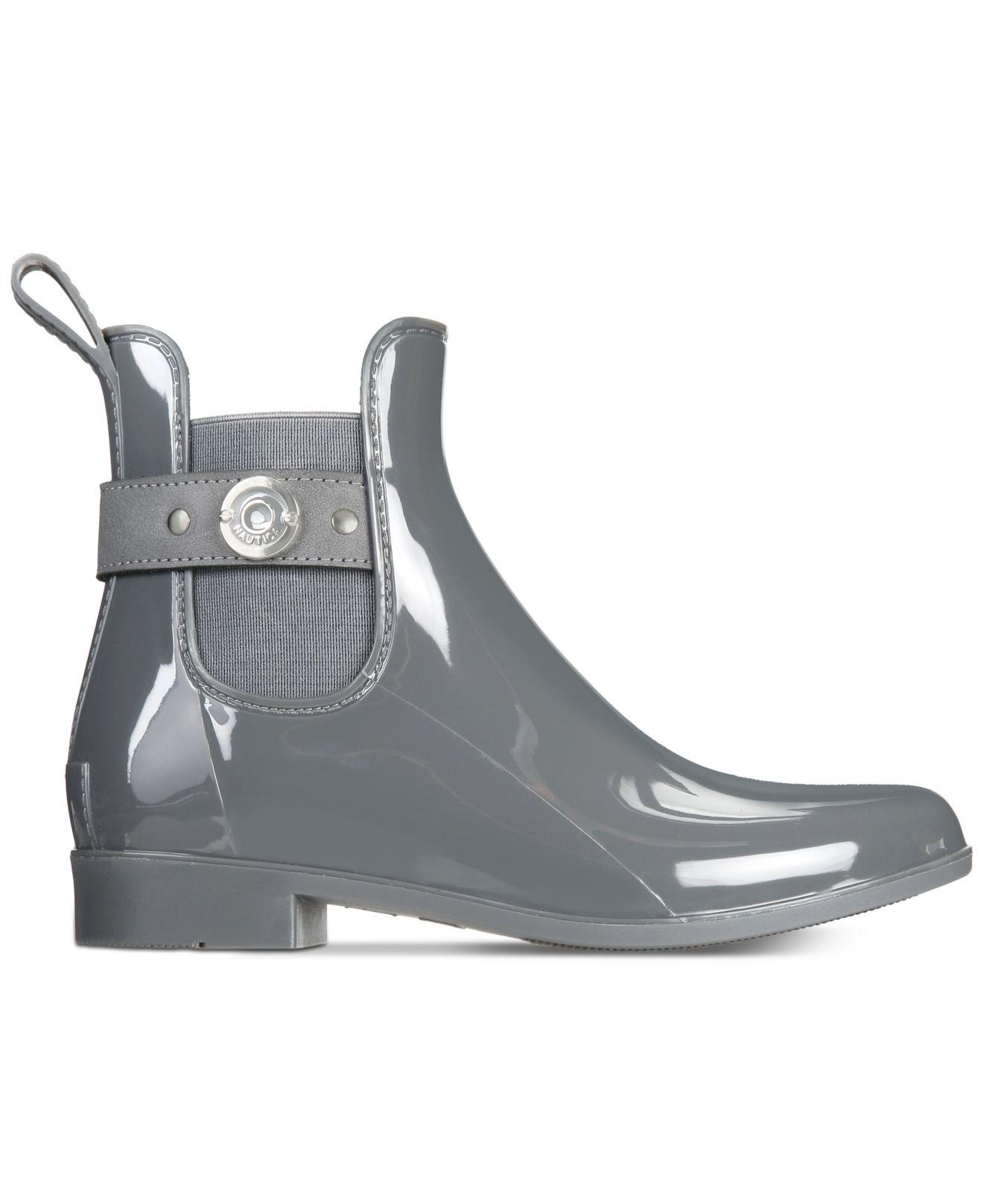 nautica women's windsail rain booties