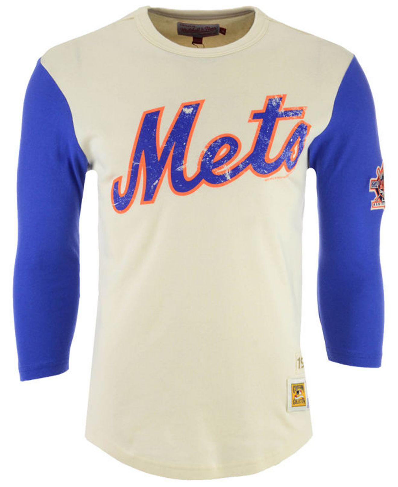Mitchell Ness Cotton New York Mets Wild Pitch Raglan T Shirt For Men Lyst Mitchell Ness Cotton New York Mets Wild Pitch Raglan T Shirt For Men Lyst