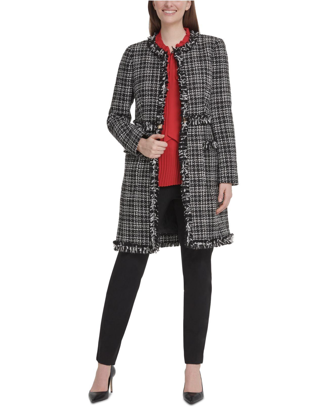 donna karan tweed jacket