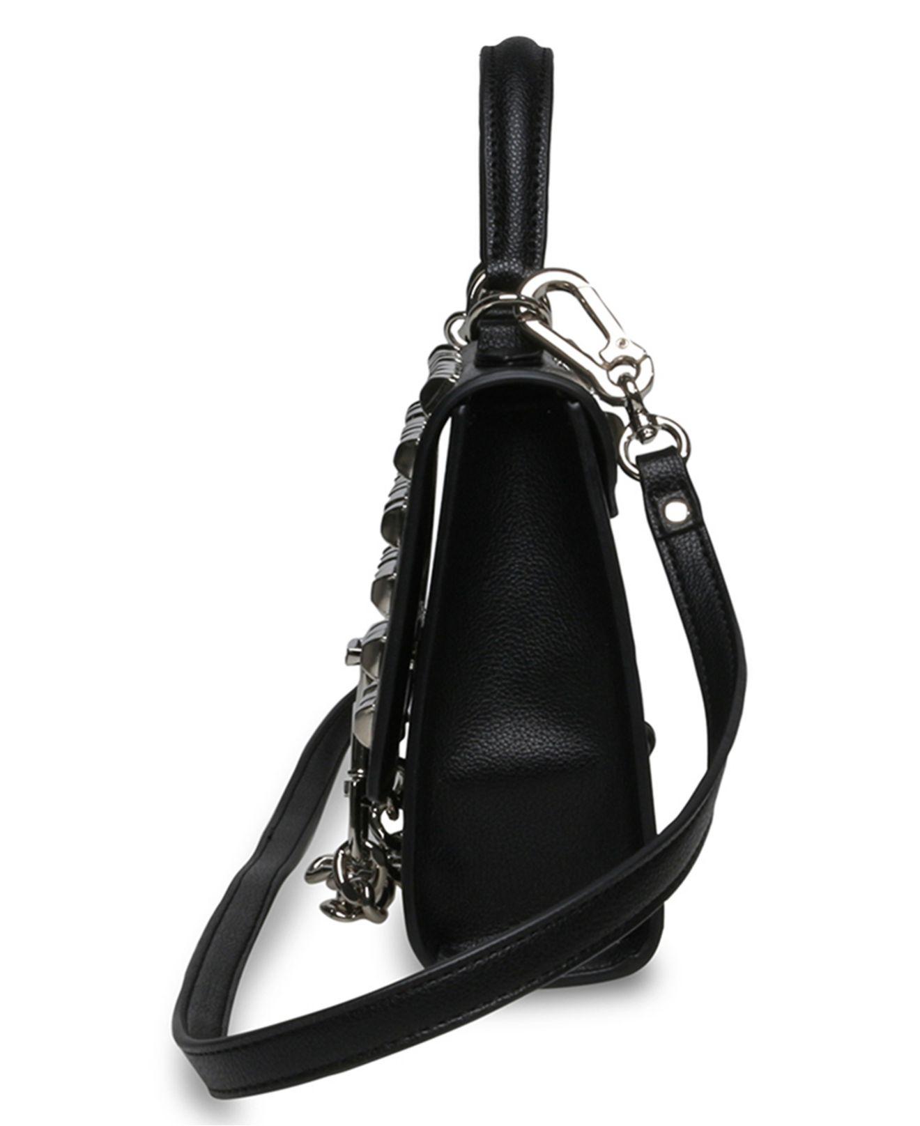 Steve Madden Bcobraa chain crossbody bag in black