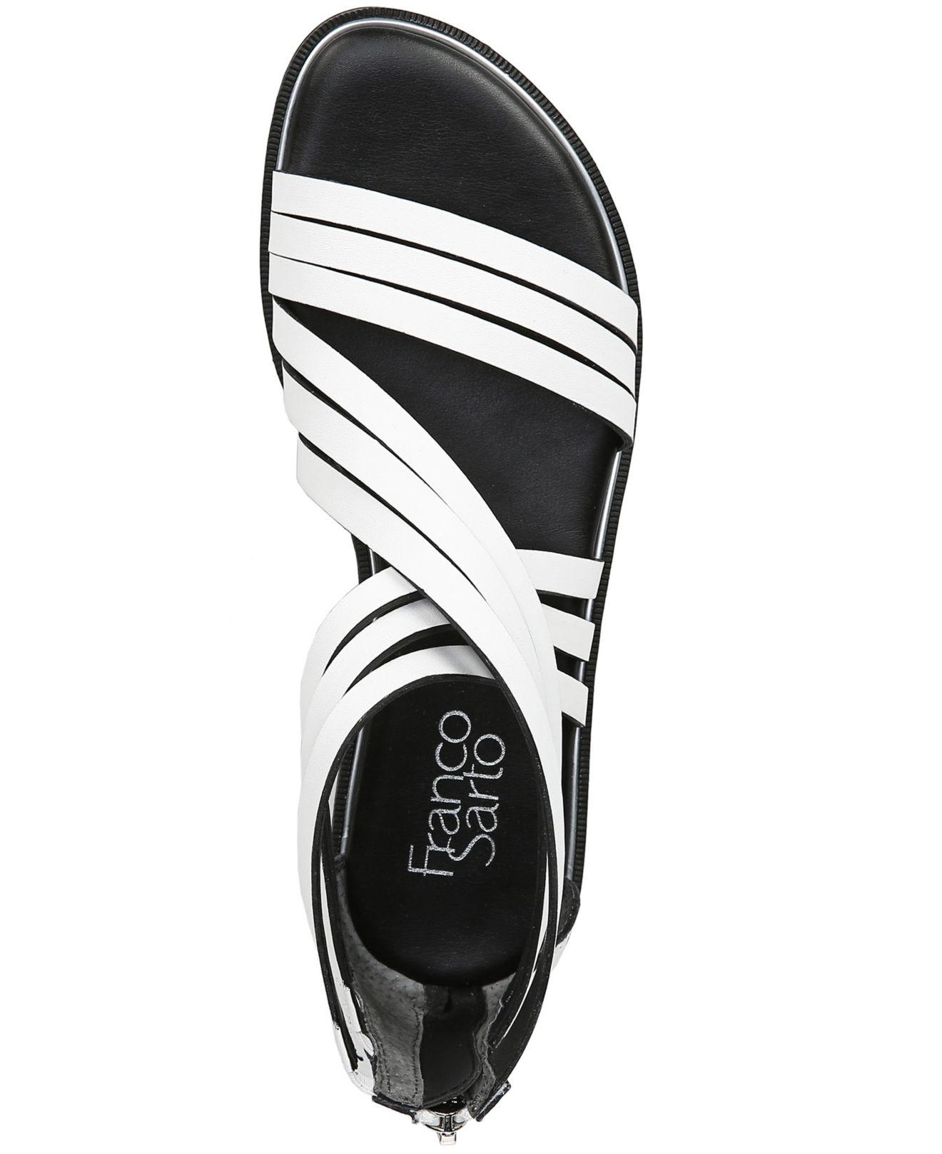 franco sarto gaetana flat sandals