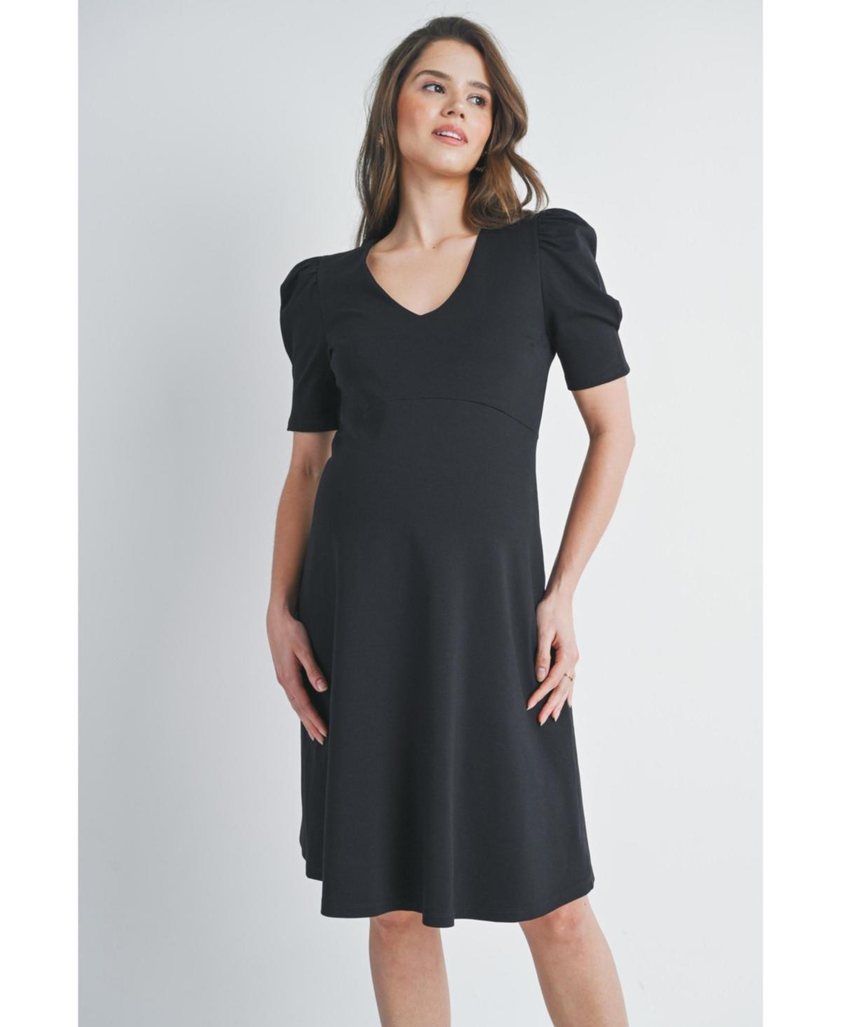 sachin and babi light blue dress Michael Kors Michael Pleated Empire Waist Dress