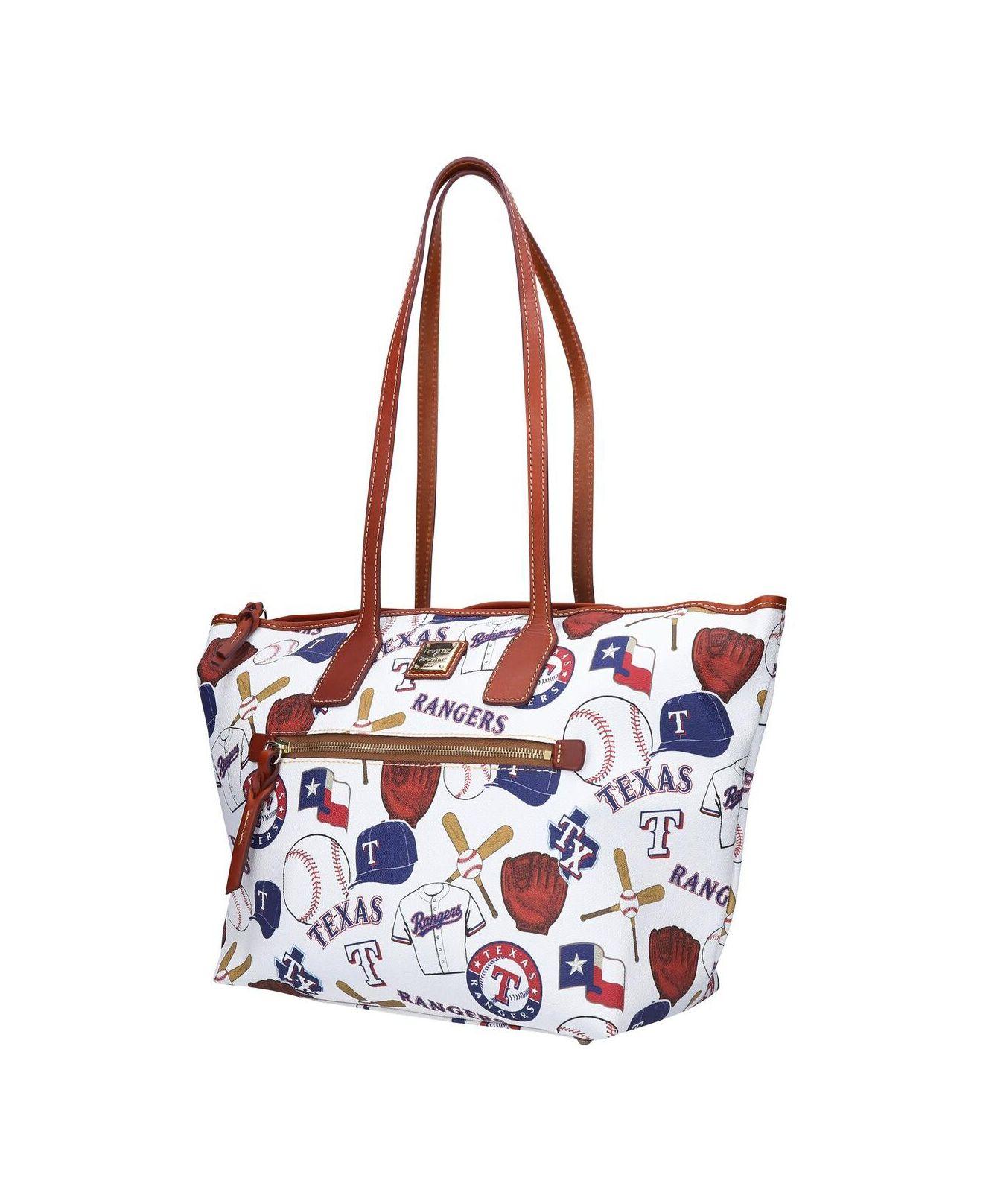 Dooney & Bourke Texas Rangers Game Day Zip Tote Bag in White Lyst