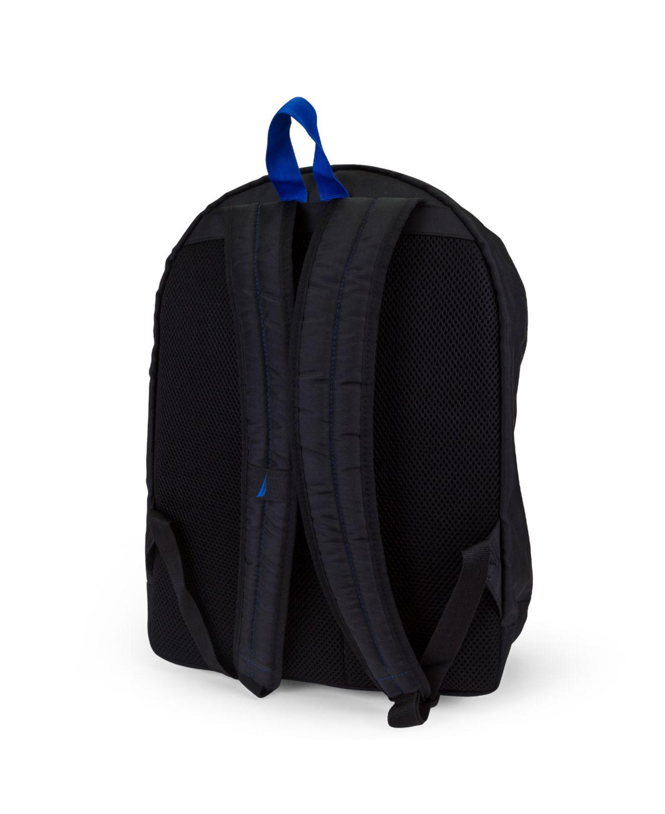 nautica black backpack