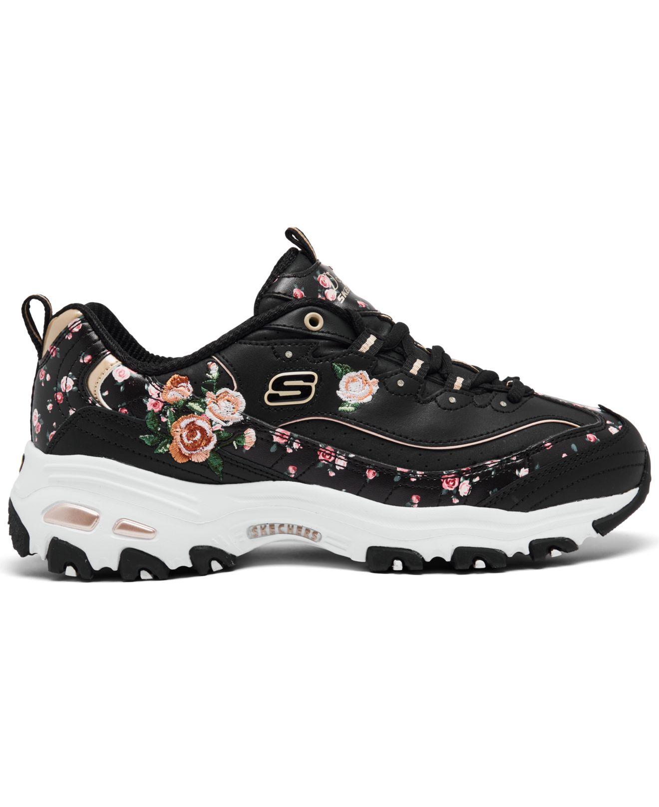 【極美品・希少】SKECHERS　D'LITES BLOOMING FIELDS Skechers D'Lites - Blooming Fields White / Multi 149794 WMLT