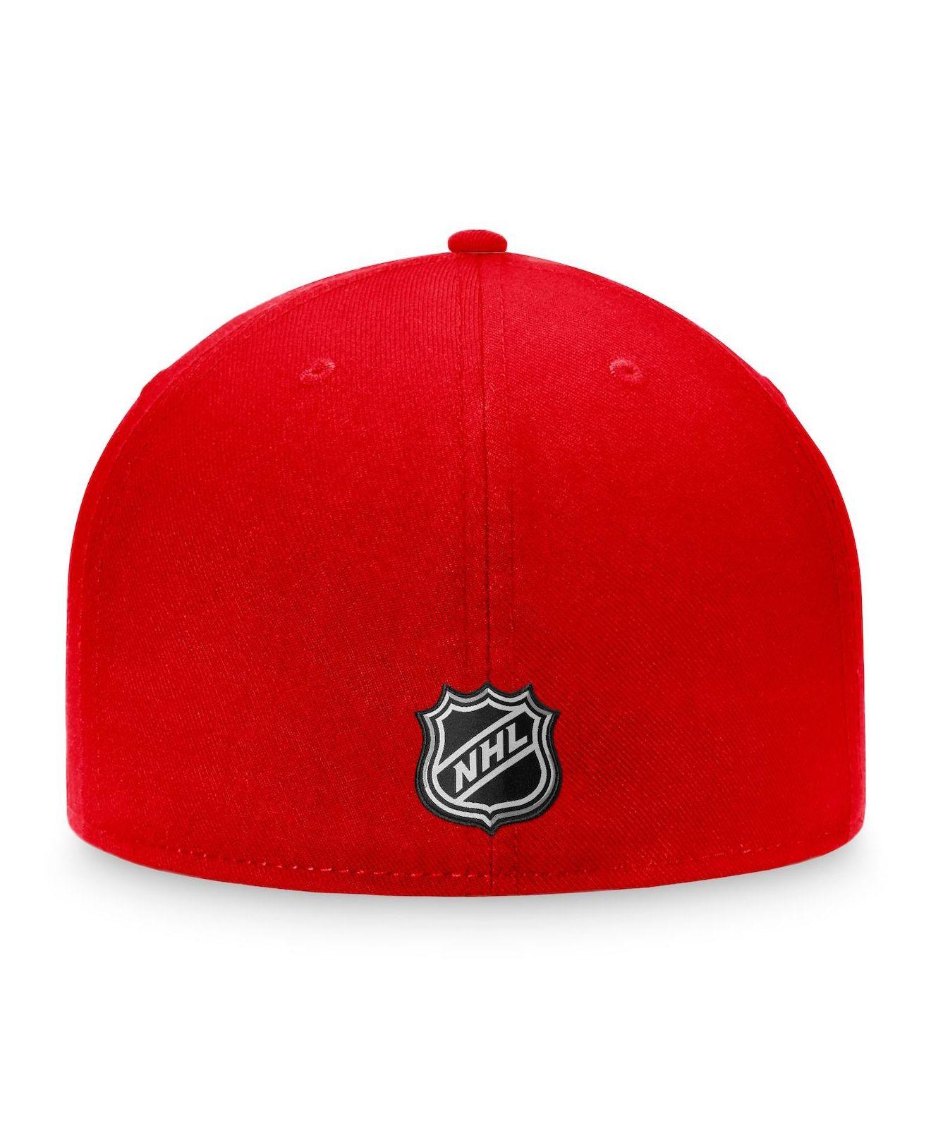 Men's New Jersey Devils Fanatics Branded Black Authentic Pro Rinkside  Fitted Hat